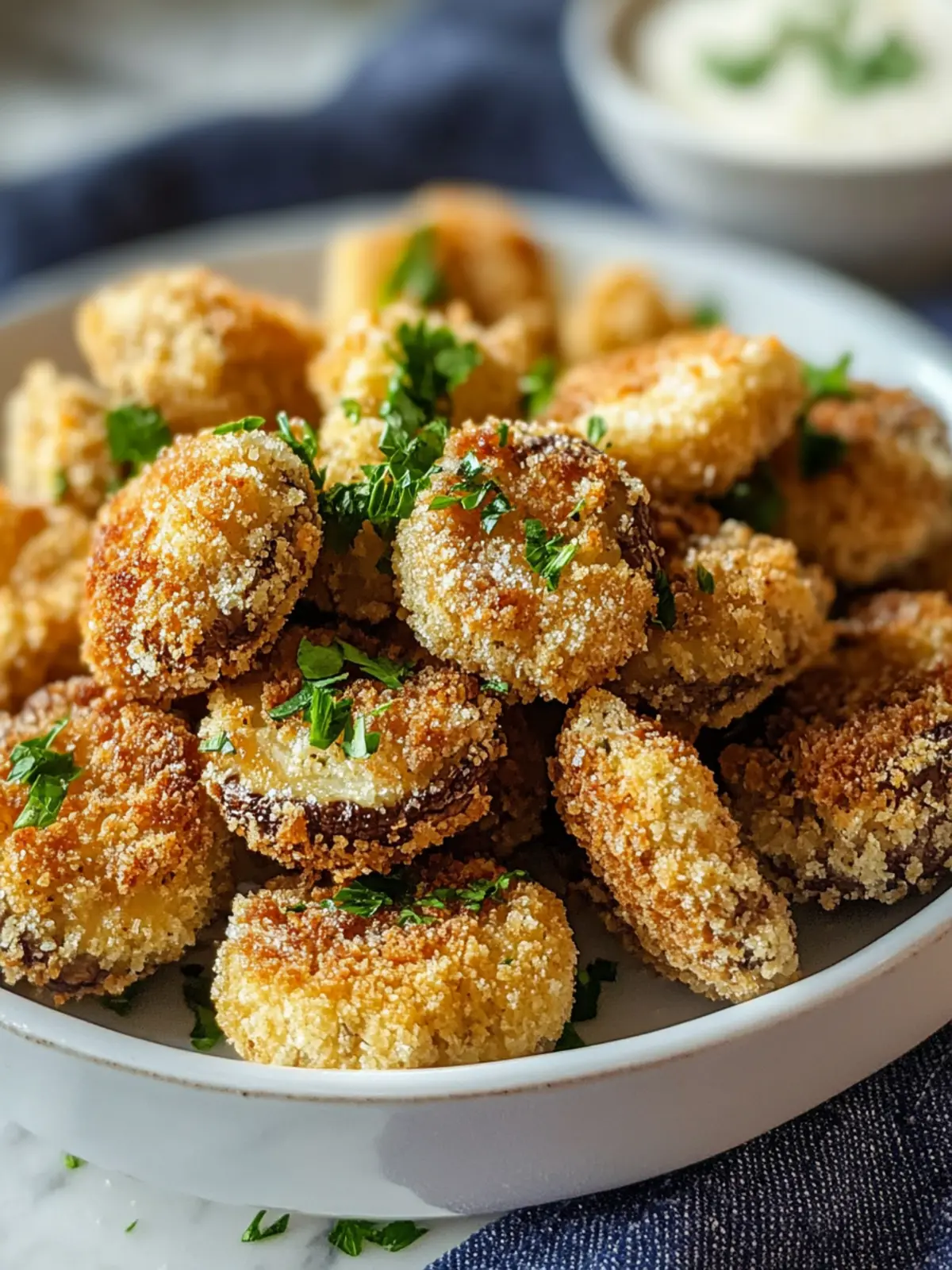 Crispy 31-Minute Air Fryer Breaded Mushrooms Recipe You’ll Love 3 31-Minute Air Fryer Breaded Mushrooms