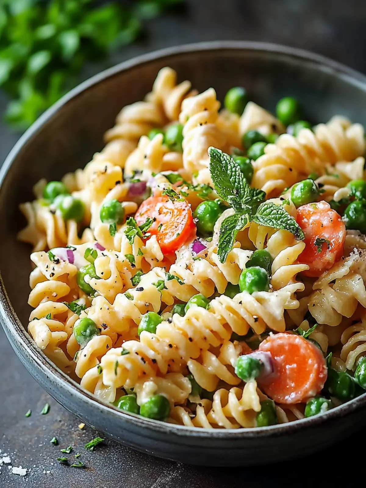 Pasta Salad with Peas