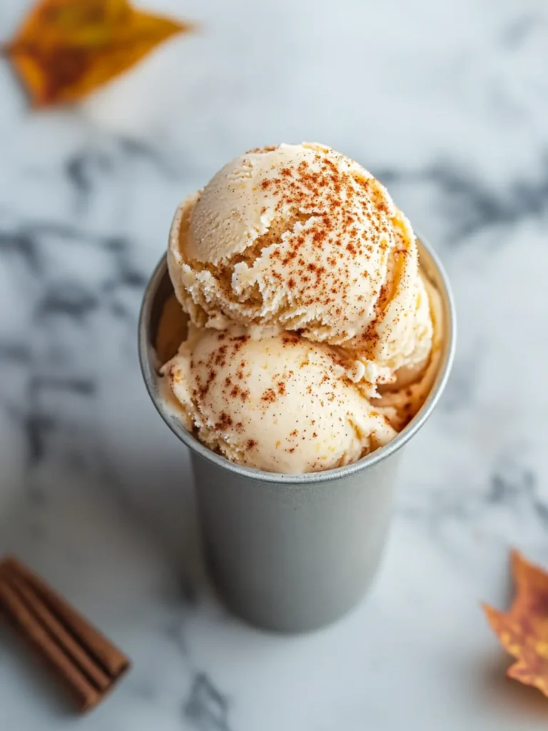 Pumpkin Spice Ice Cream