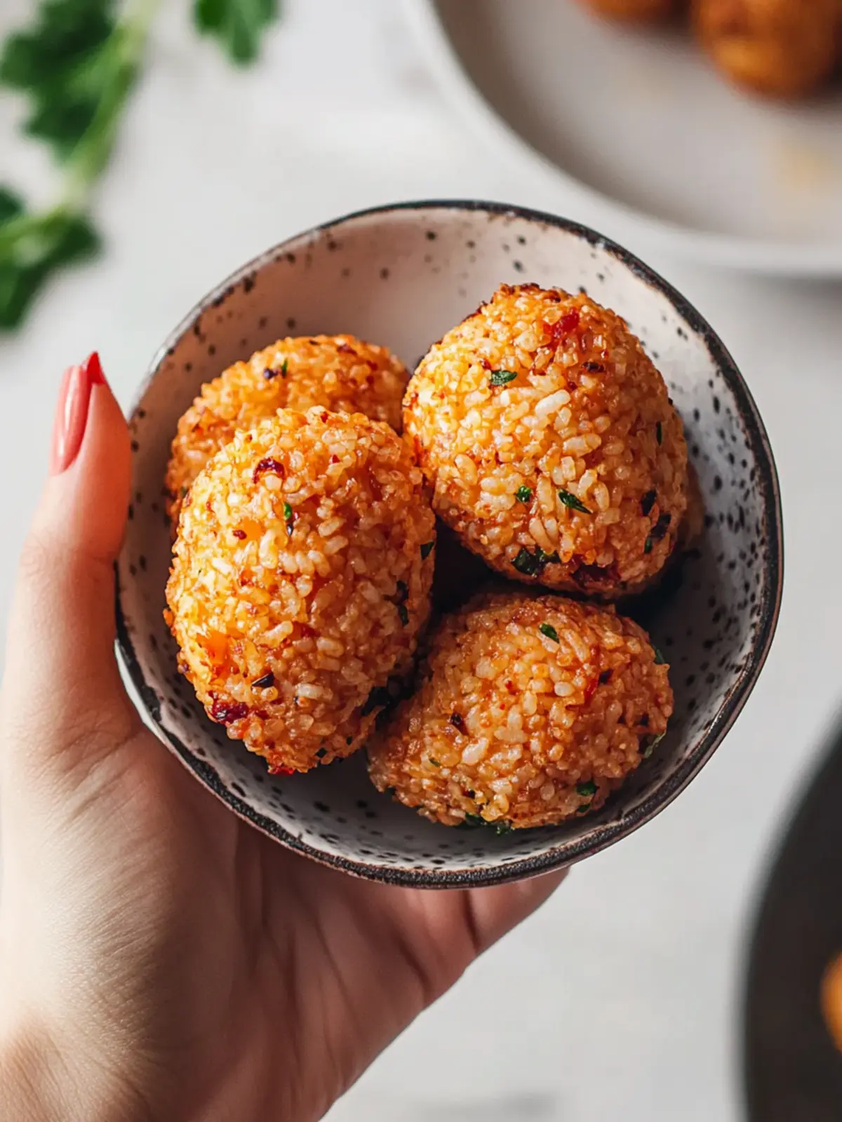 Kimchi Rice Balls
