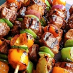 Super Simple Steak and Chicken Kabobs