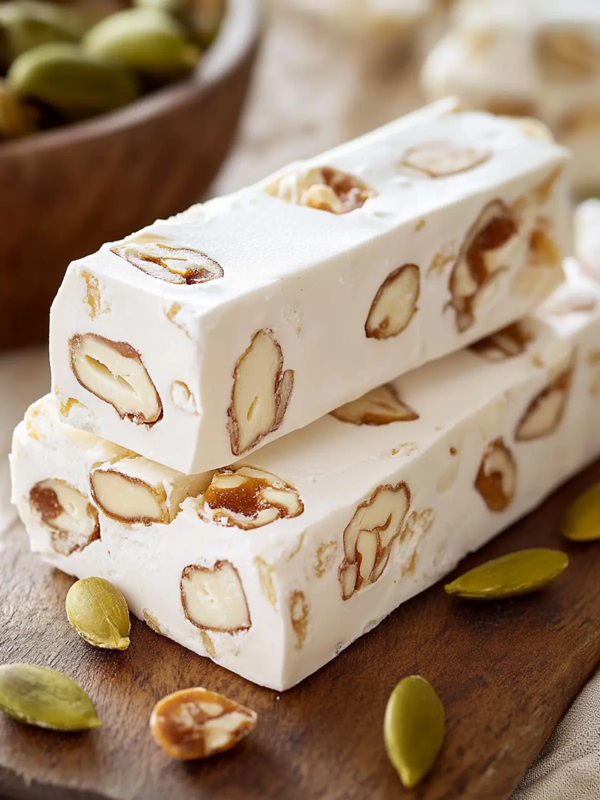 Homemade Italian Torrone Soft Nougat: A Sweet Delight to Share 2 Homemade Italian Torrone Soft Nougat
