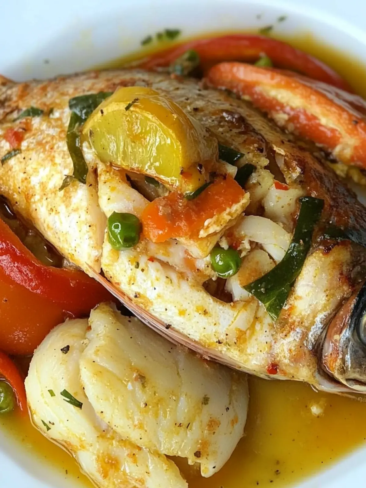 Jamaican Steamed Fish