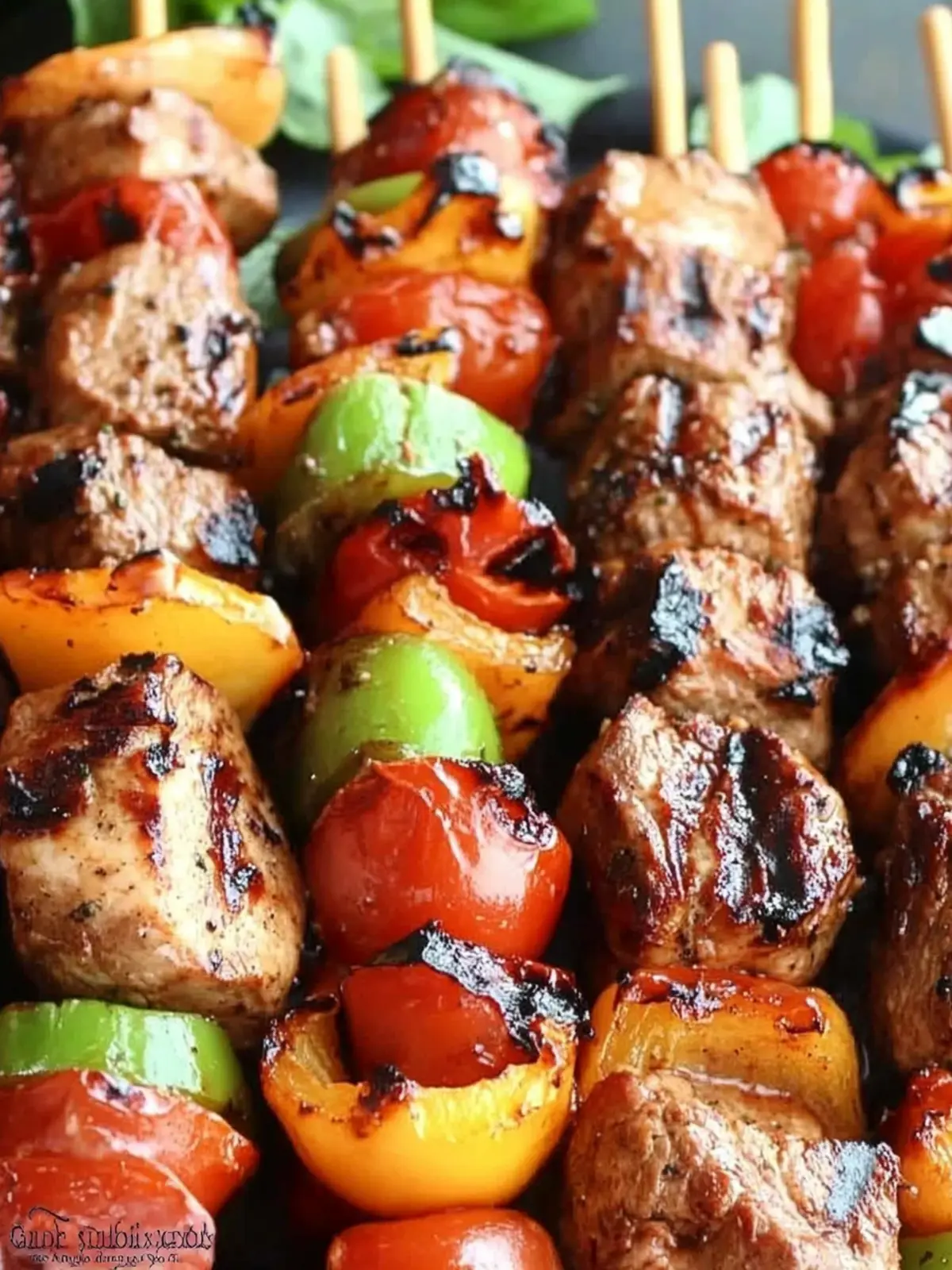 Super Simple Steak and Chicken Kabobs