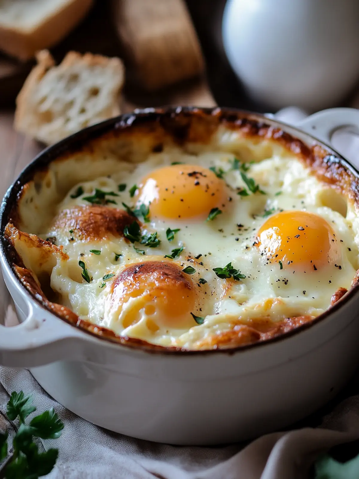 Delicious Eggs Cocotte Recipe to Elevate Your Breakfast Game 4 Eggs Cocotte Recipe