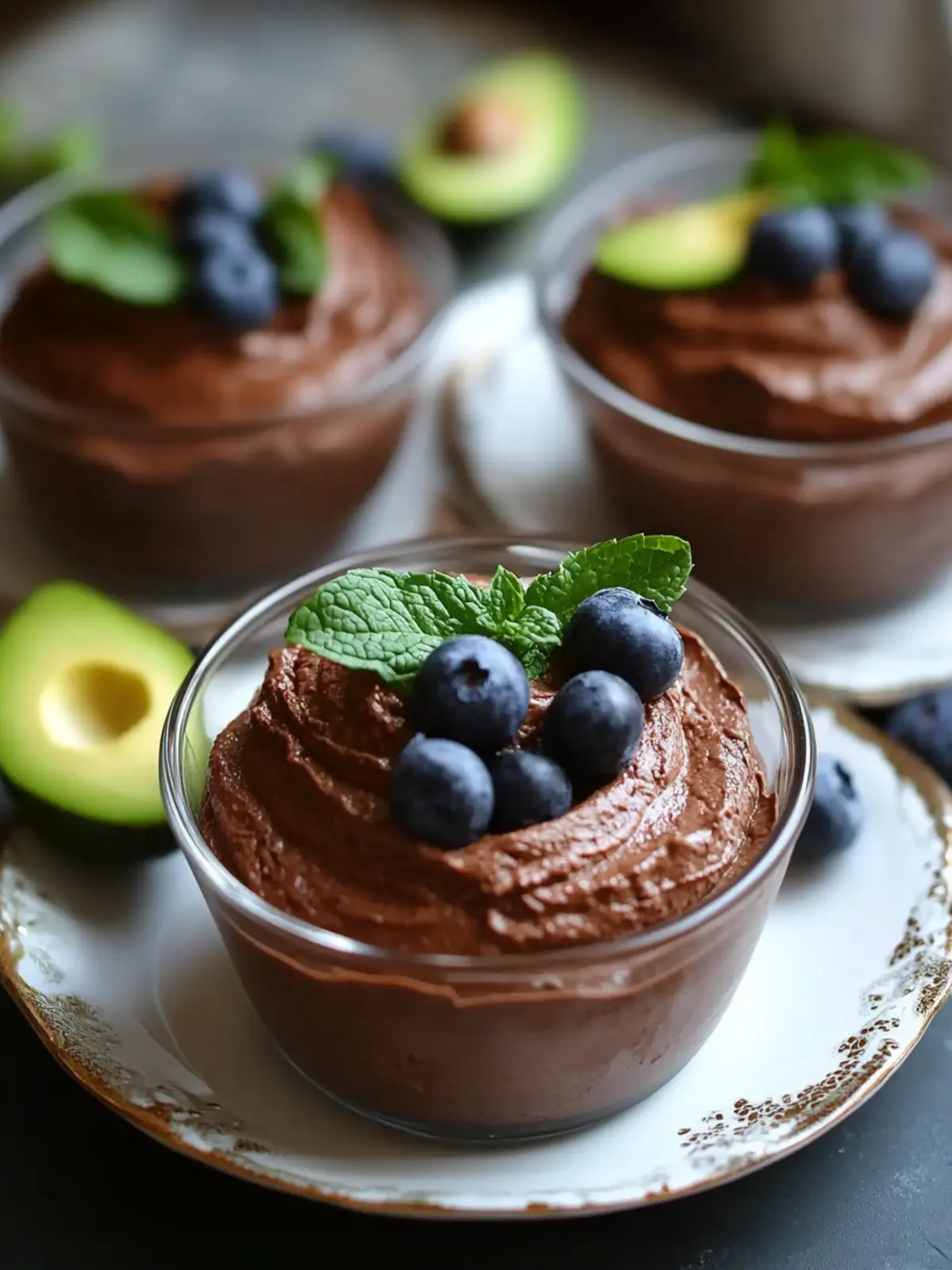 Decadent Chocolate Avocado Mousse for Guilt-Free Indulgence 2 Chocolate Avocado Mousse