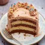 Vanilla Bean Cake with Nutella Frosting