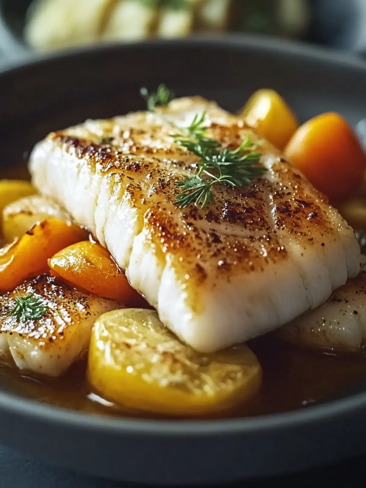 Pan Fried Cod Fish
