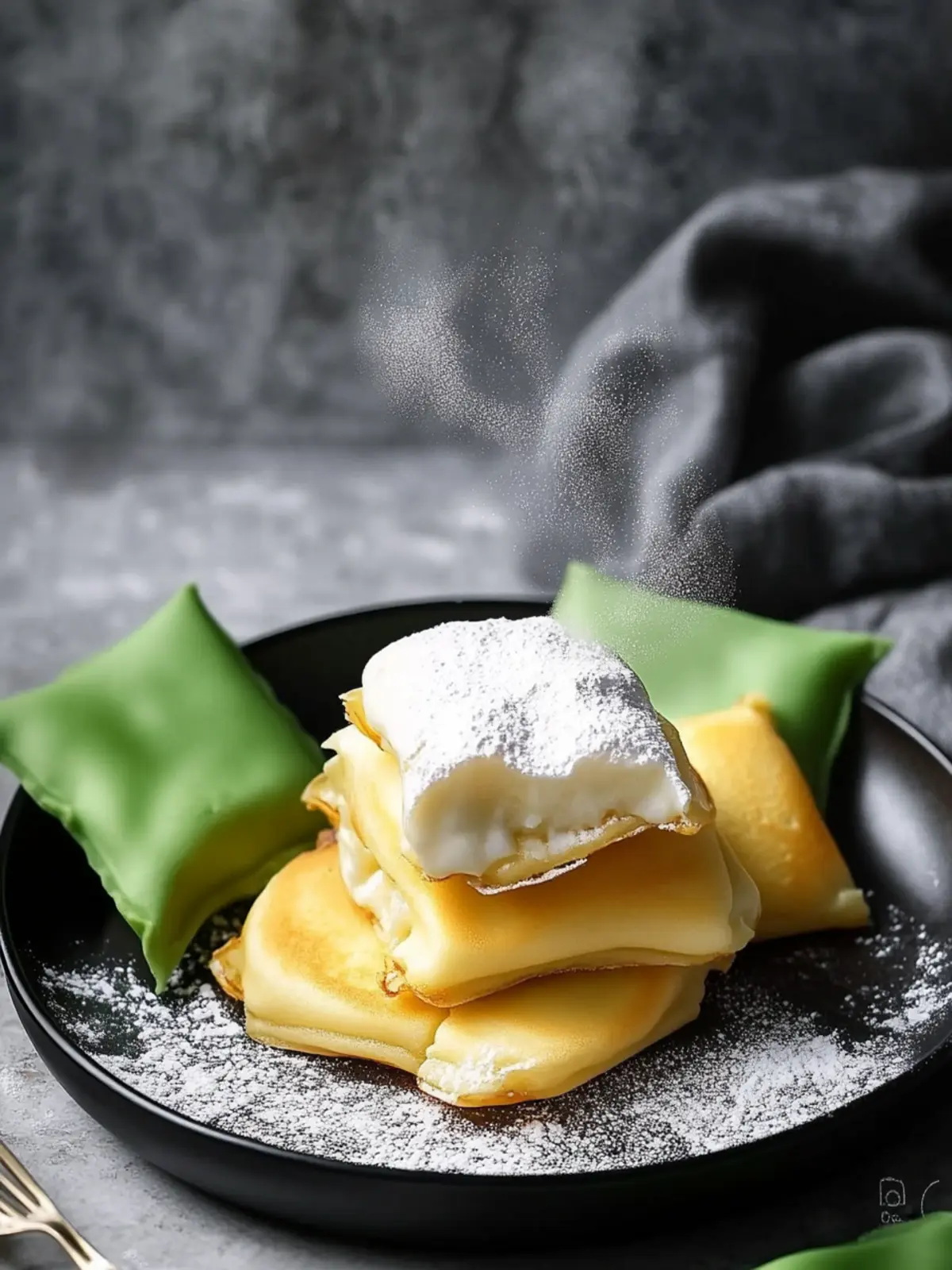 Durian Cream Pancakes