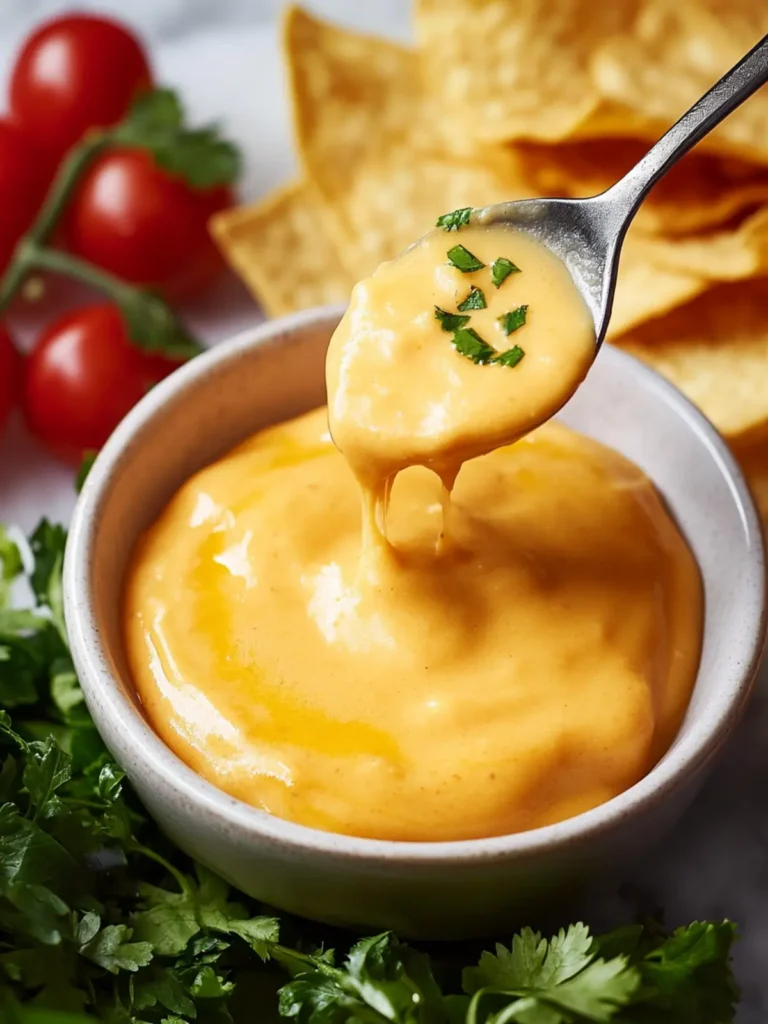 Vegan Nacho Cheese Sauce Without Cashews