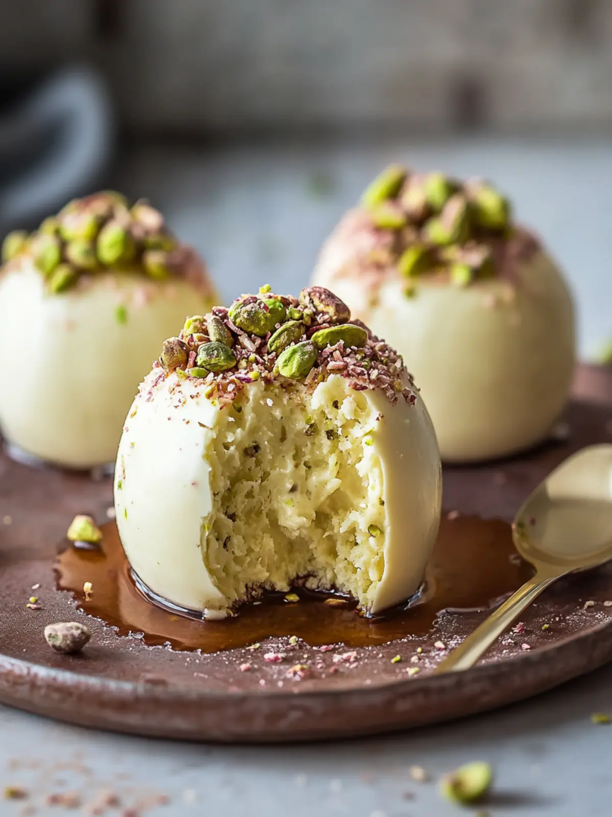 Dubai Pistachio Cheese Bomb