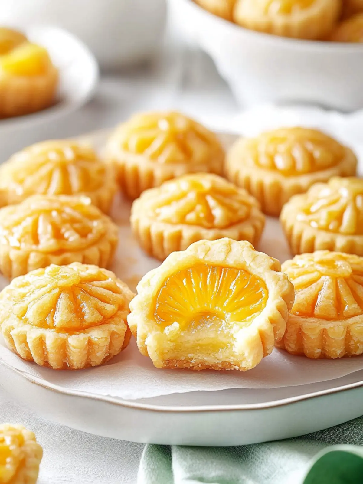 Pineapple Tarts (Melts in Your Mouth)
