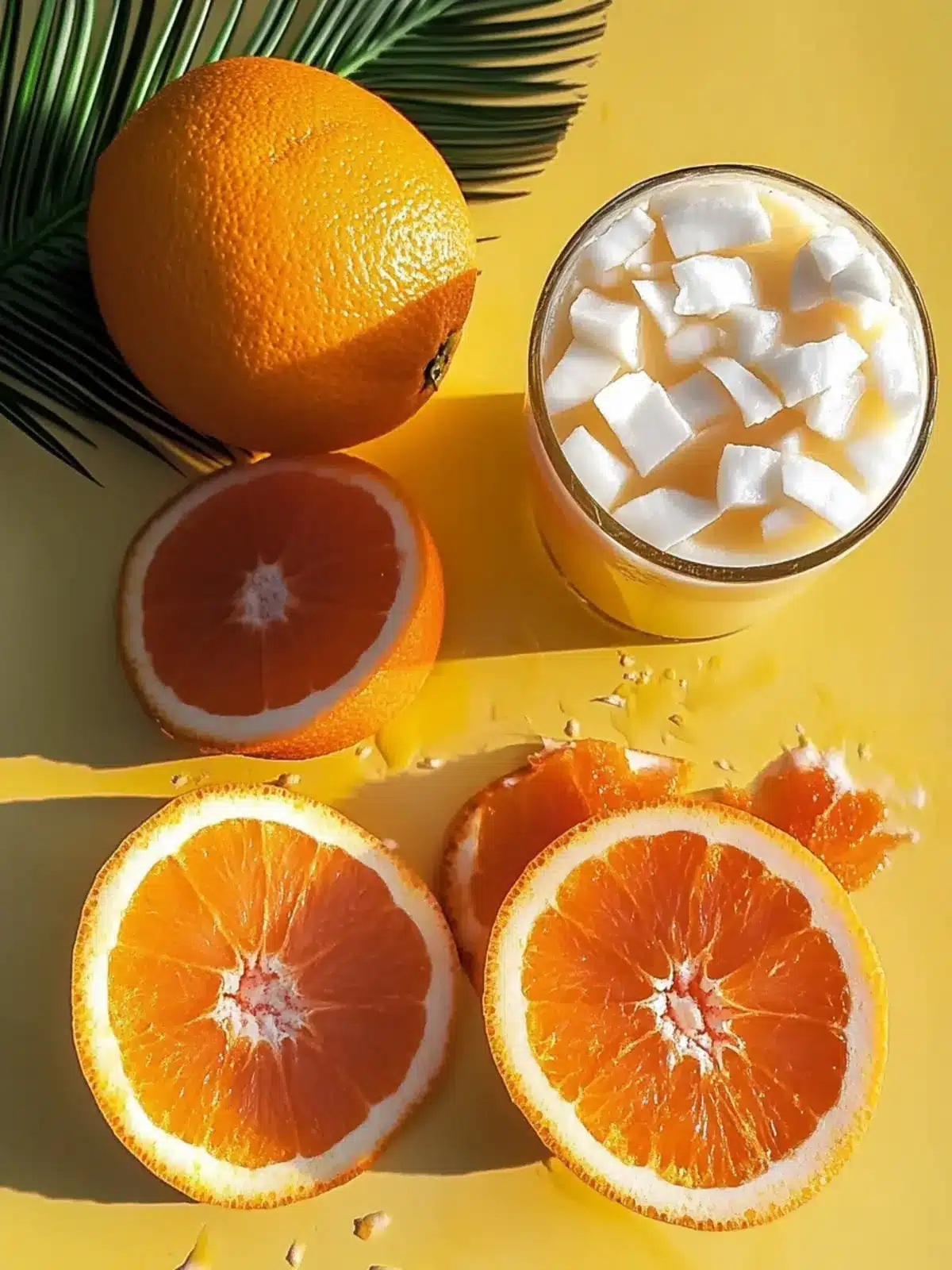 Refreshing Coconut Orange Glow