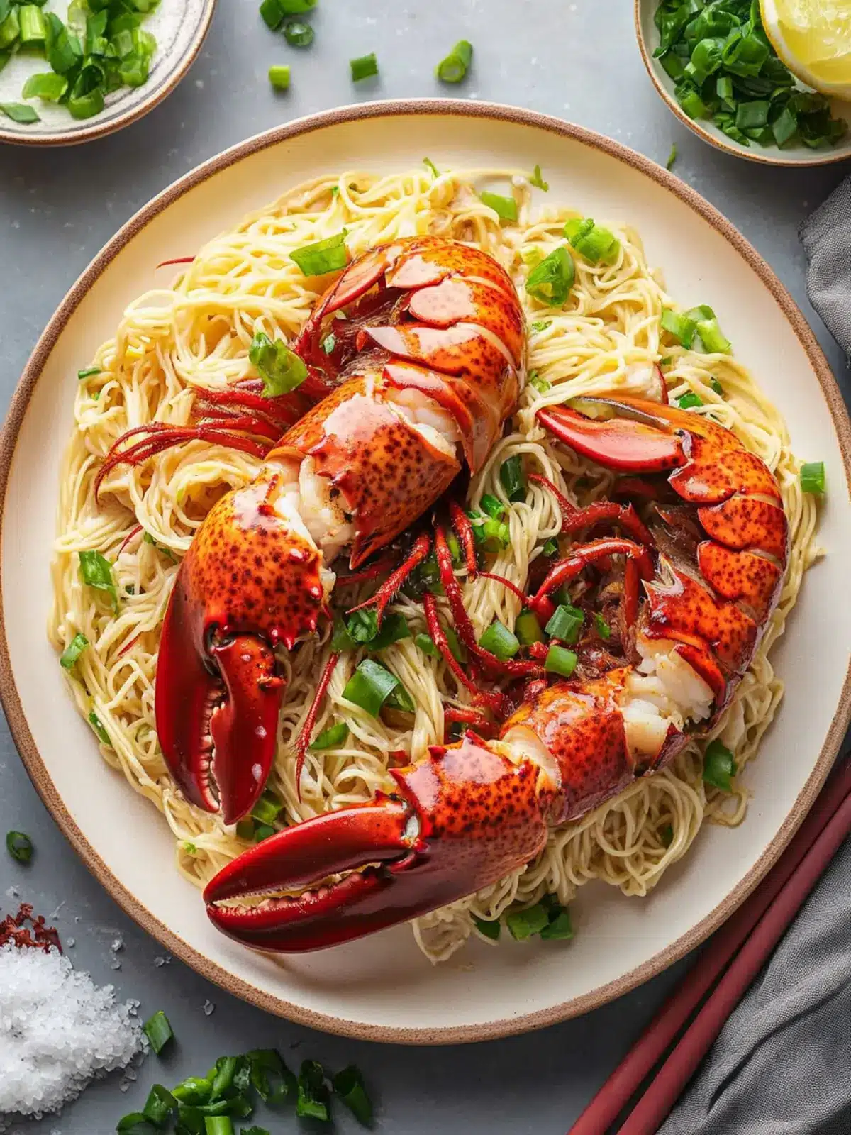 Lobster Noodles (Lobster Yee Mein)