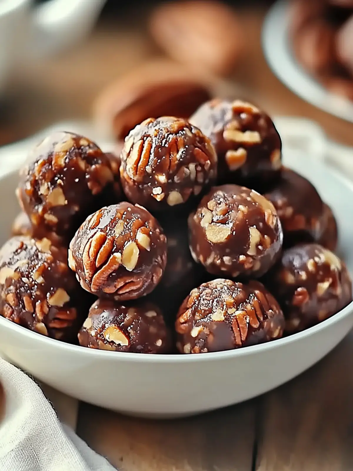 Easy Pecan Pie Balls