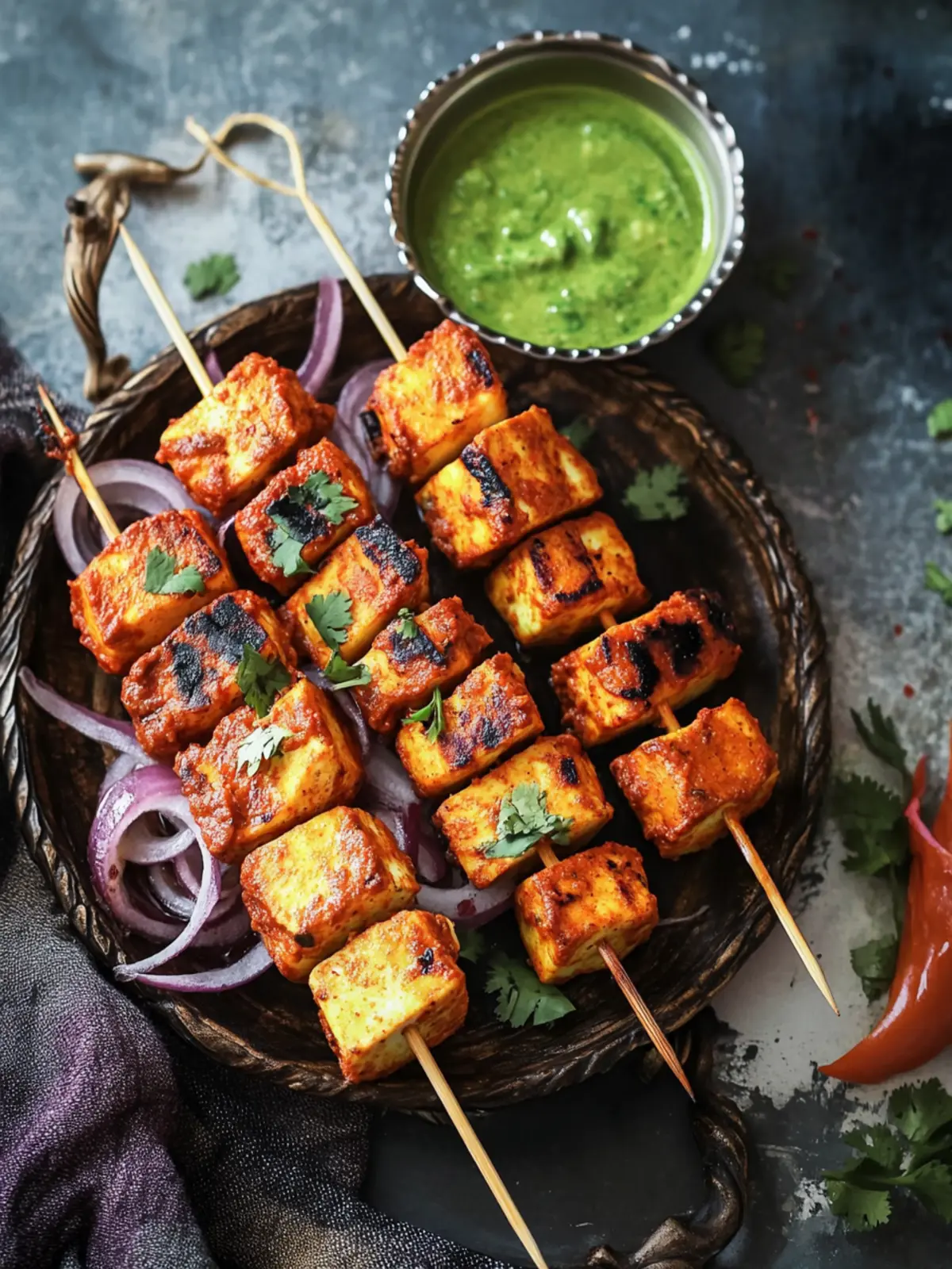 Restaurant-Style Paneer Tikka