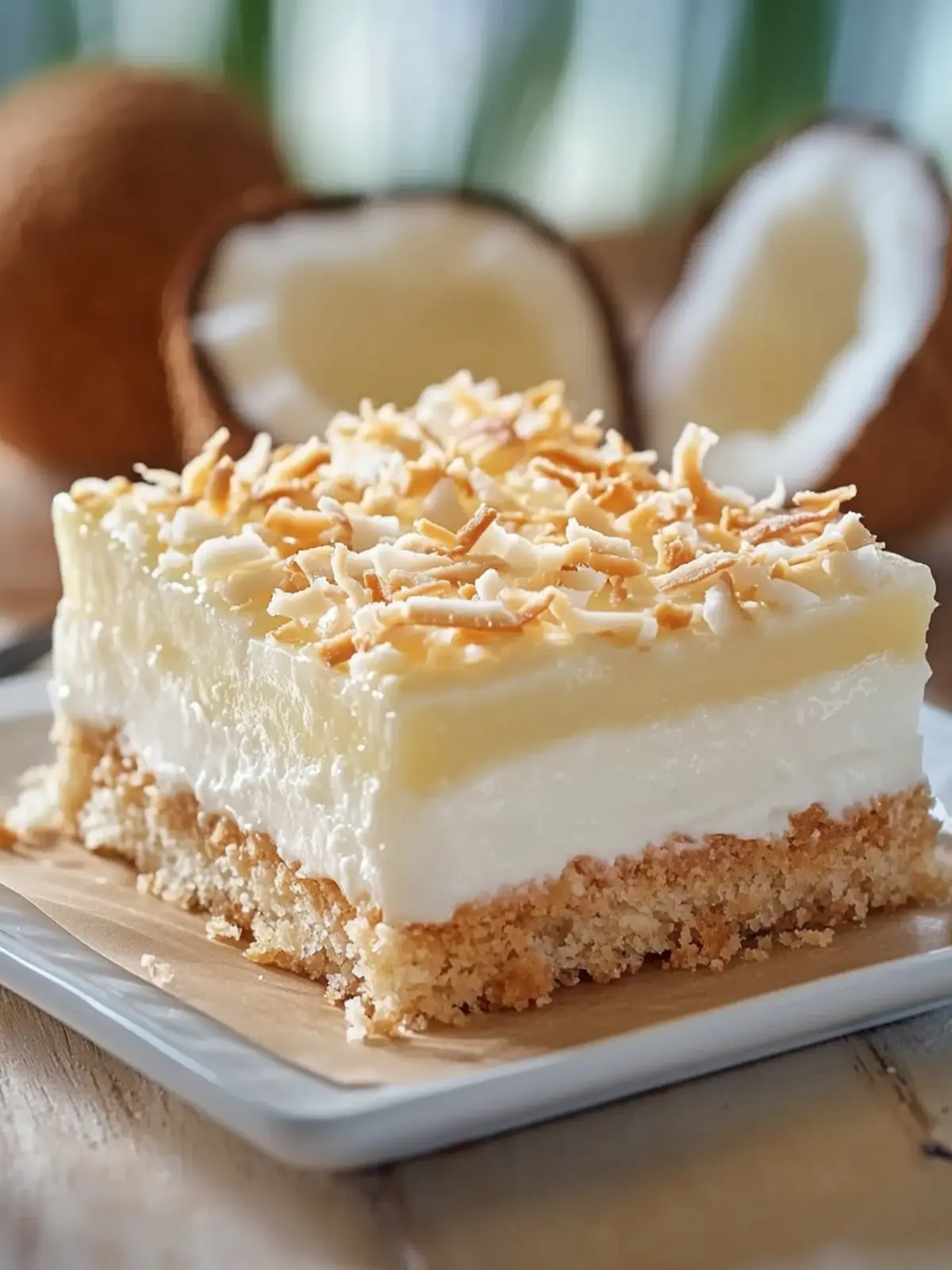 Island Dream Coconut Cream Bars