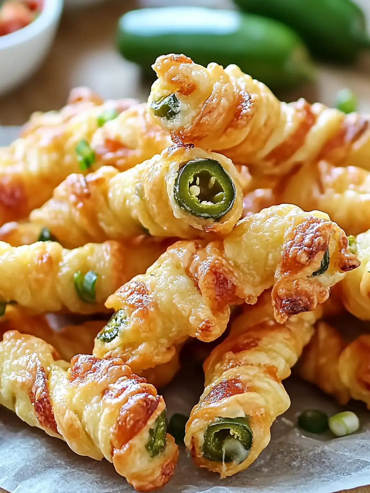 Spicy Jalapeno Popper Twists for Game Night