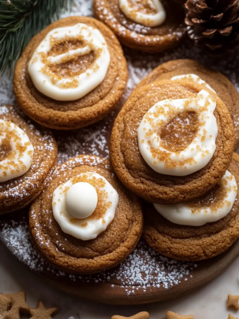 Gingerbread Cheesecake Cookie