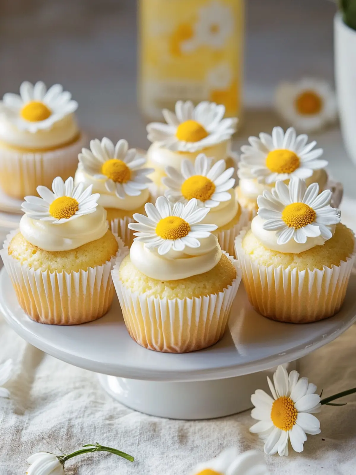 Daisy Cupcakes