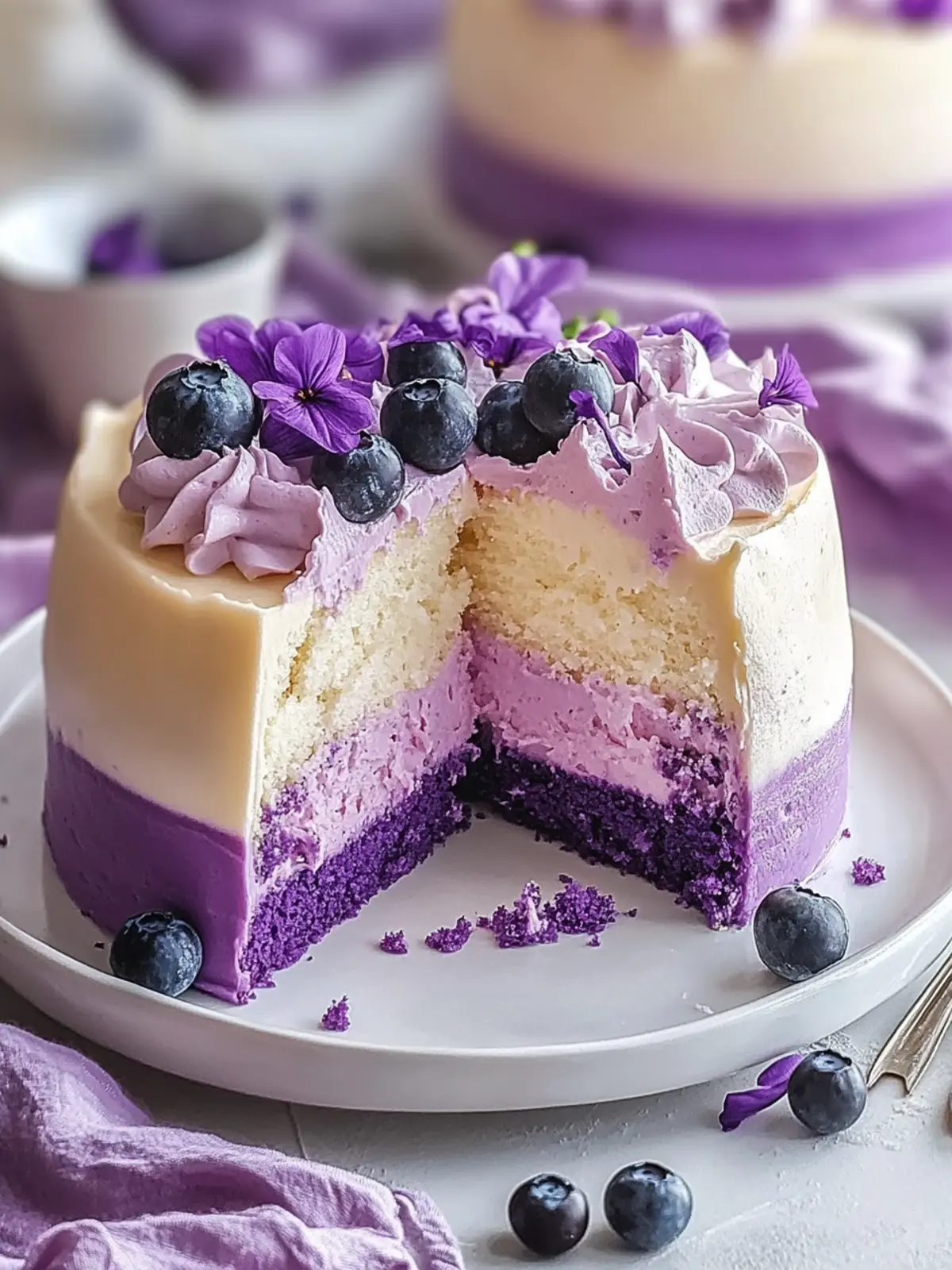 Delicious Ube Tres Leches Cake That's a Dreamy Delight 3 Ube Tres Leches Cake
