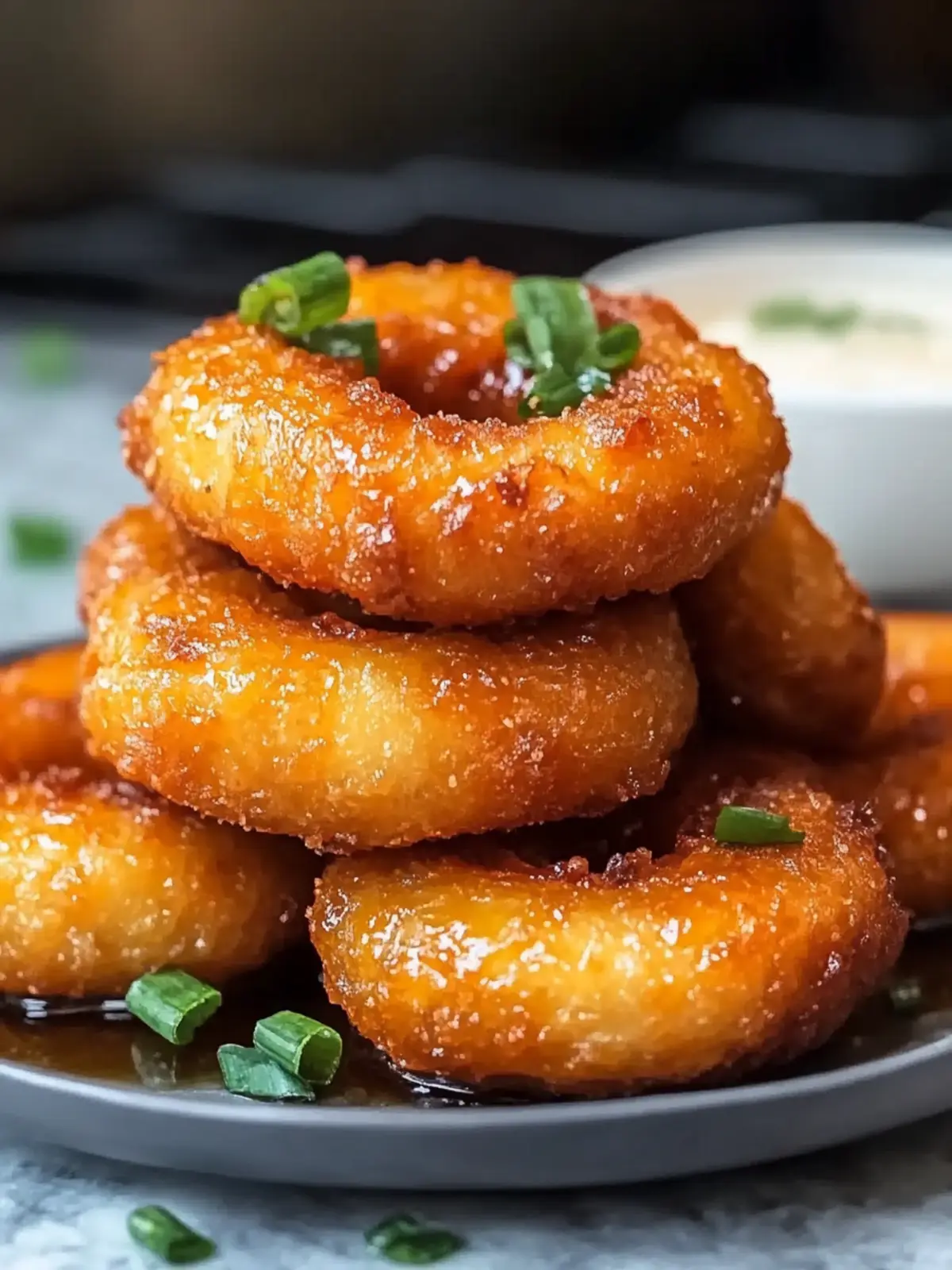 Golden Crispy Savory Chicken Donuts