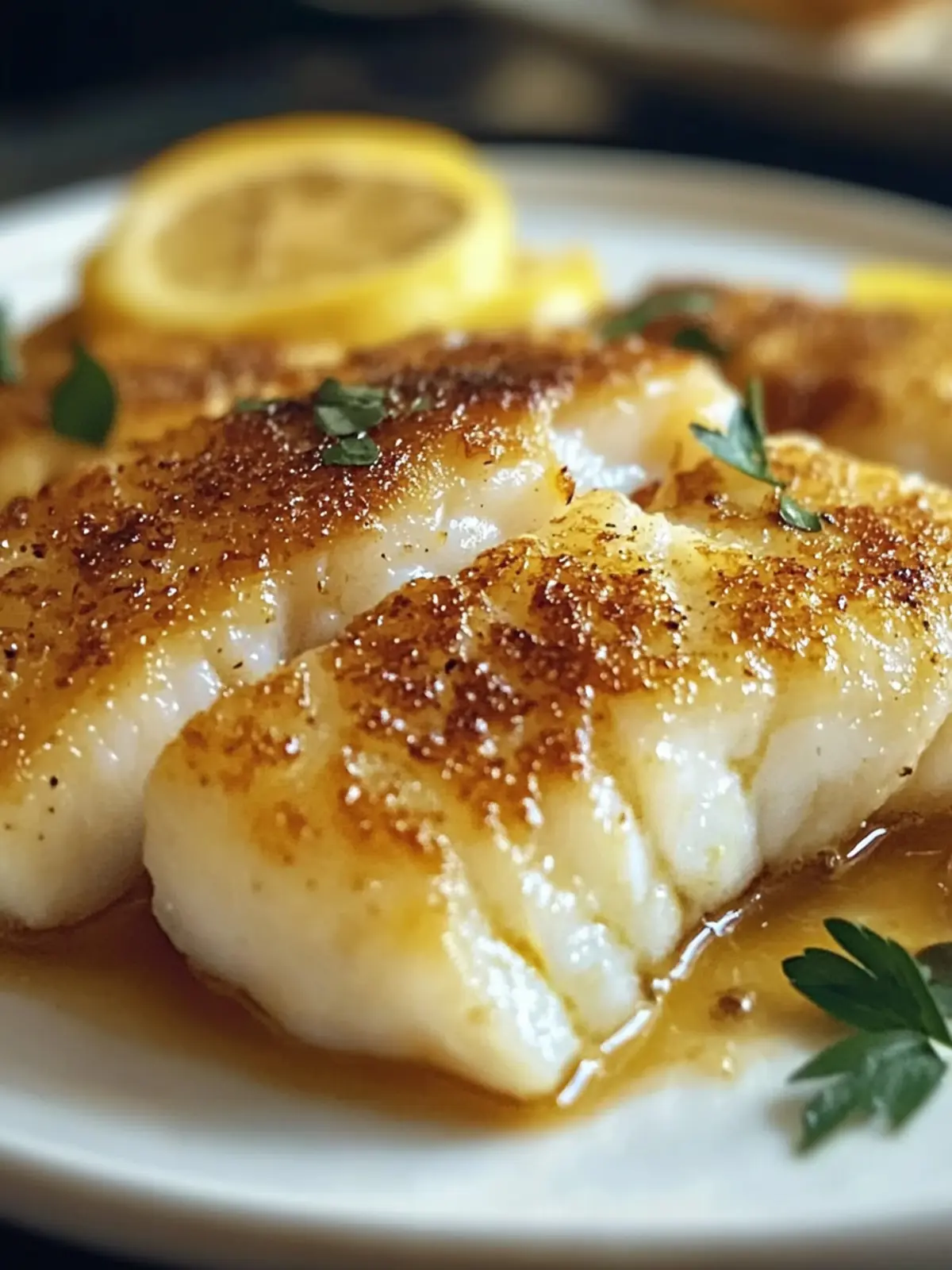 Pan Fried Cod Fish