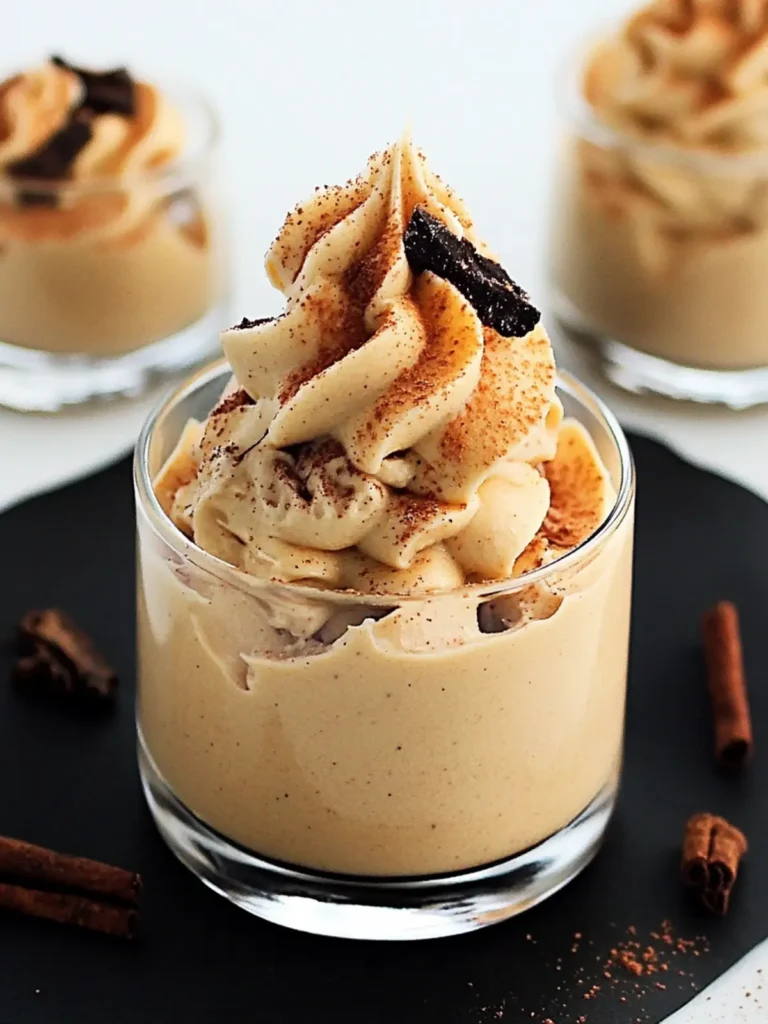 Pumpkin Spice Mousse Dessert