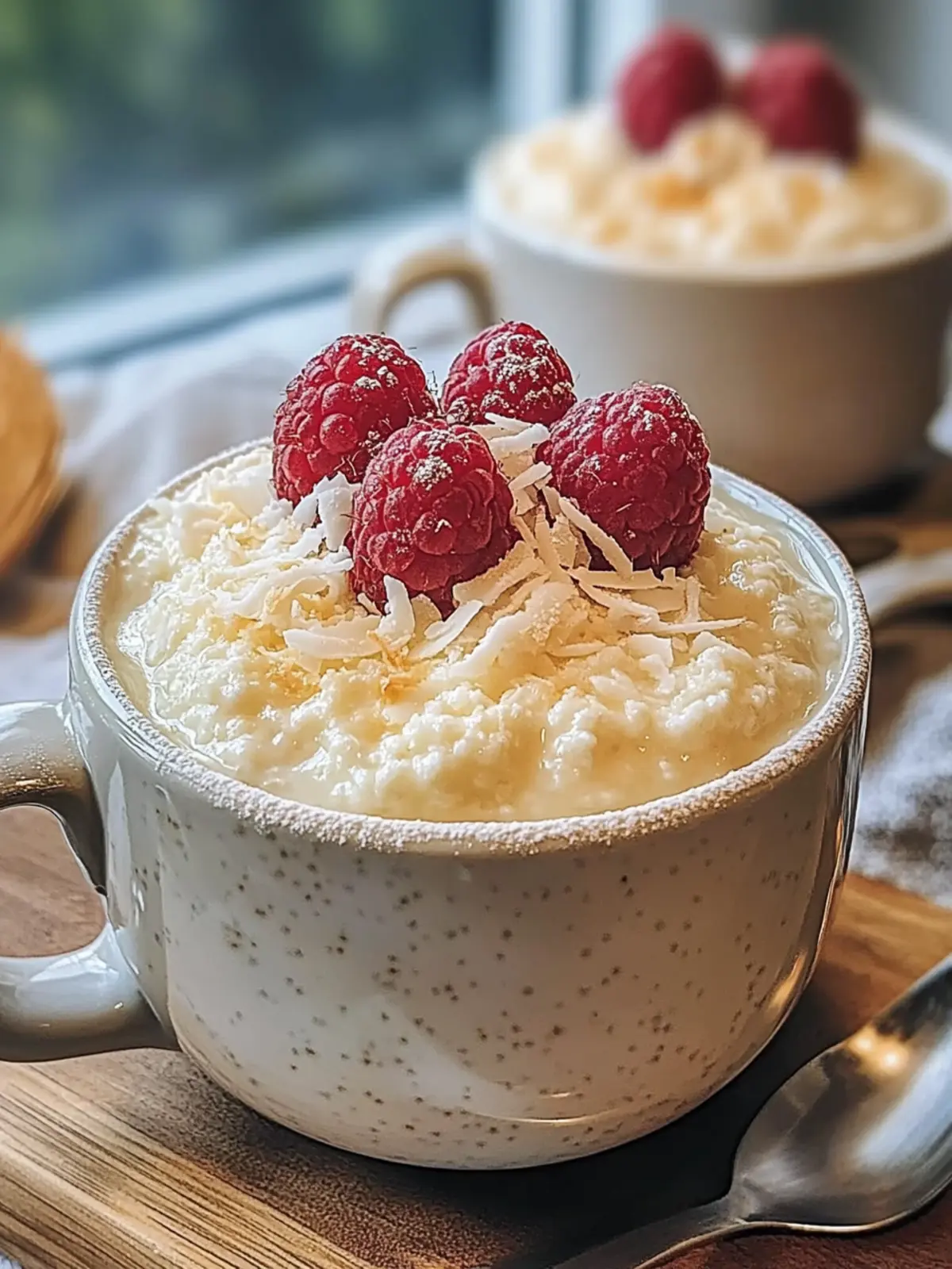 Easy Vanilla Coconut Cottage Cheese Mug Cake Recipe