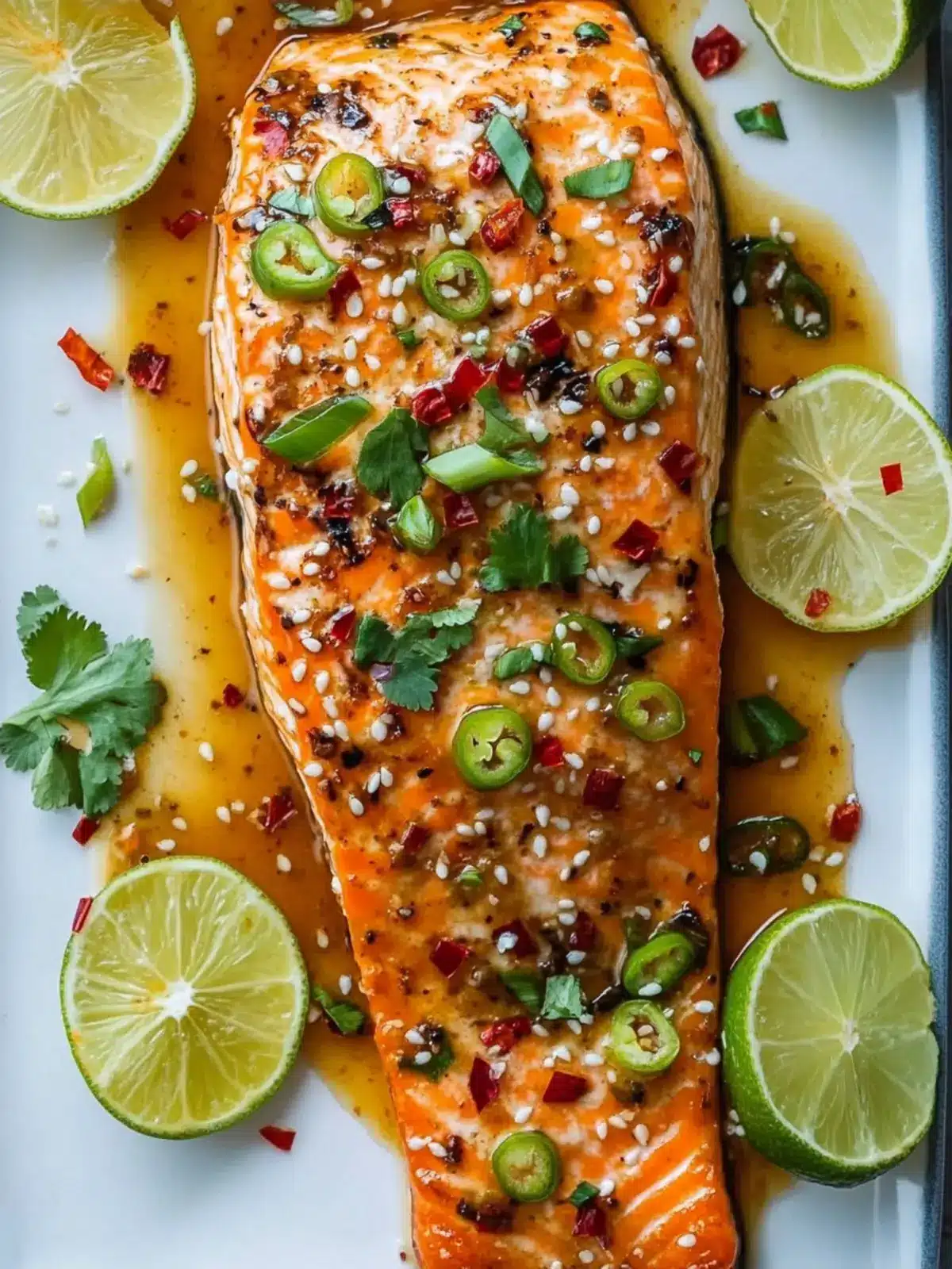 Baked Sweet Chili Garlic Salmon