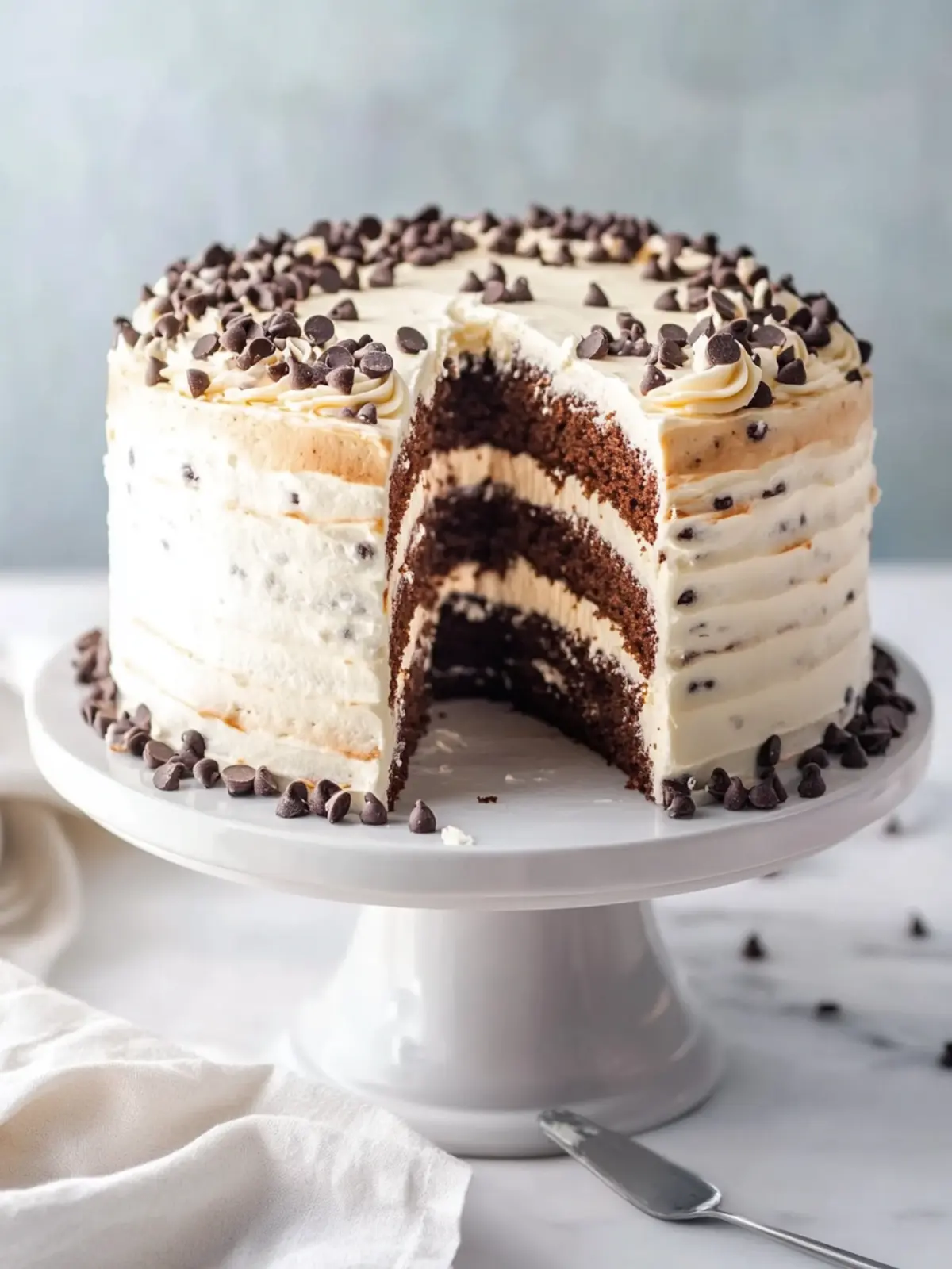 Chocolate Chip Layer Cake