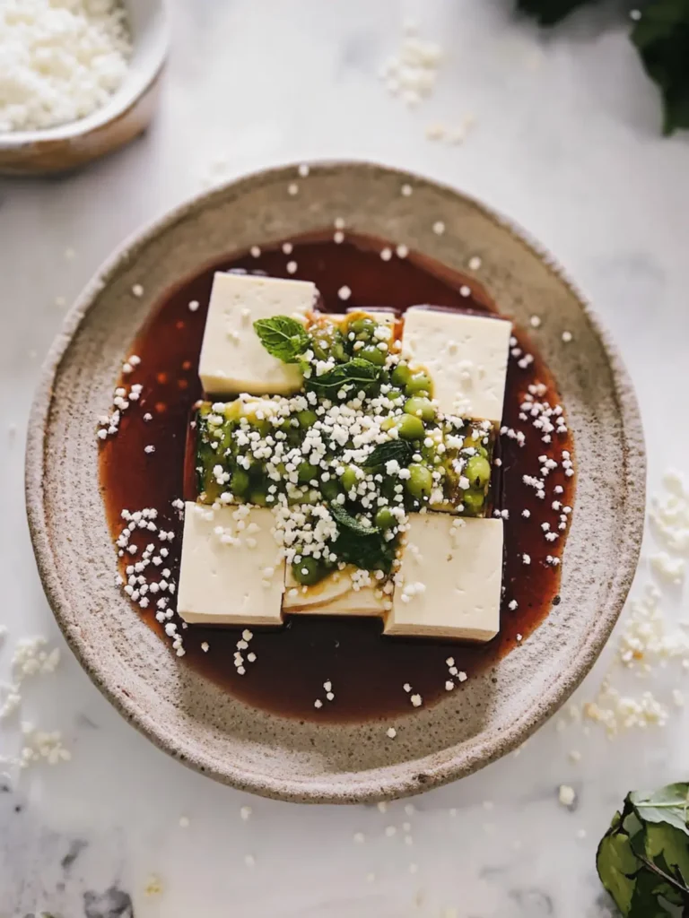 Cold Silken Tofu Recipe