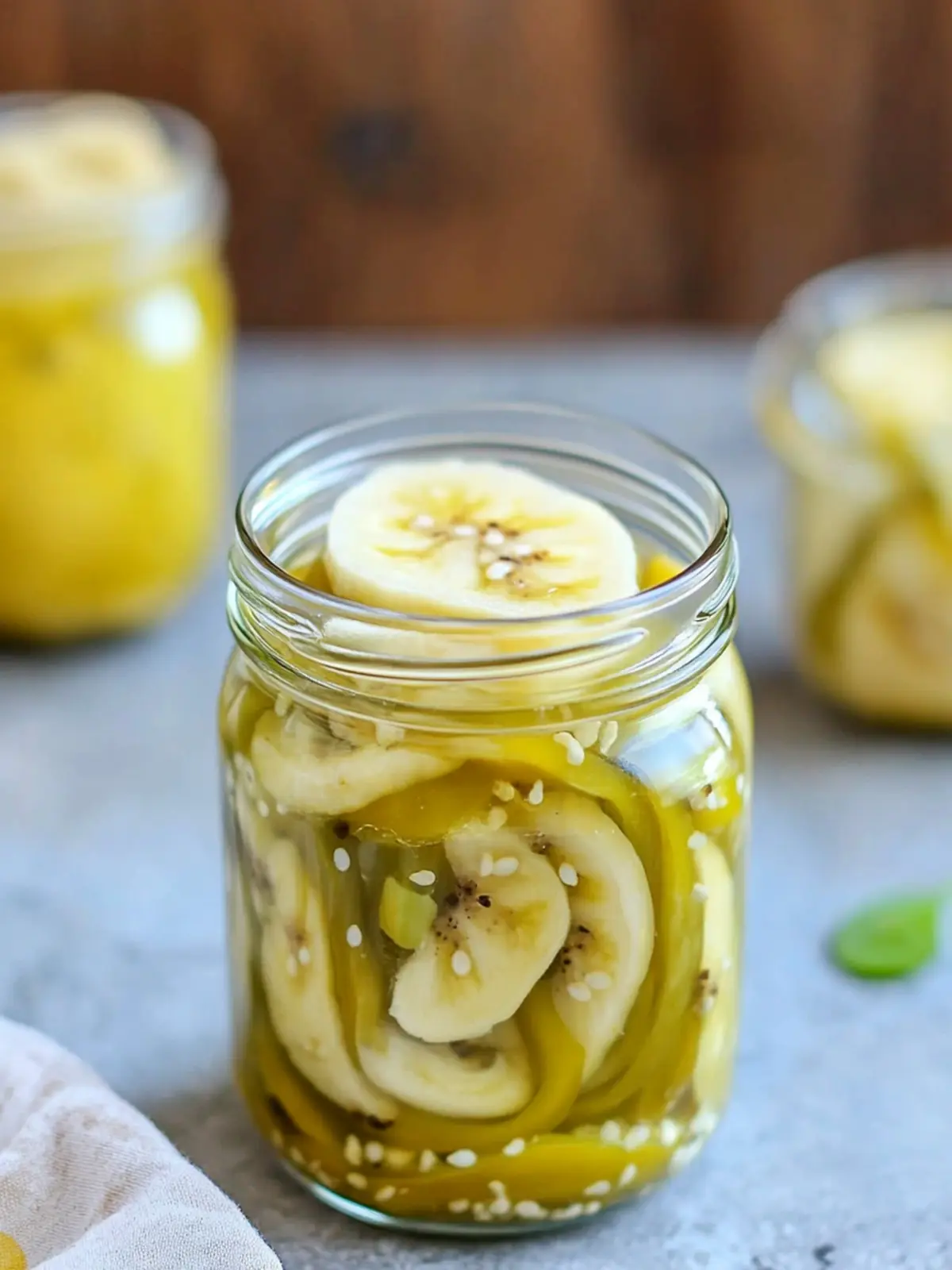 Easy Pickled Banana Peppers