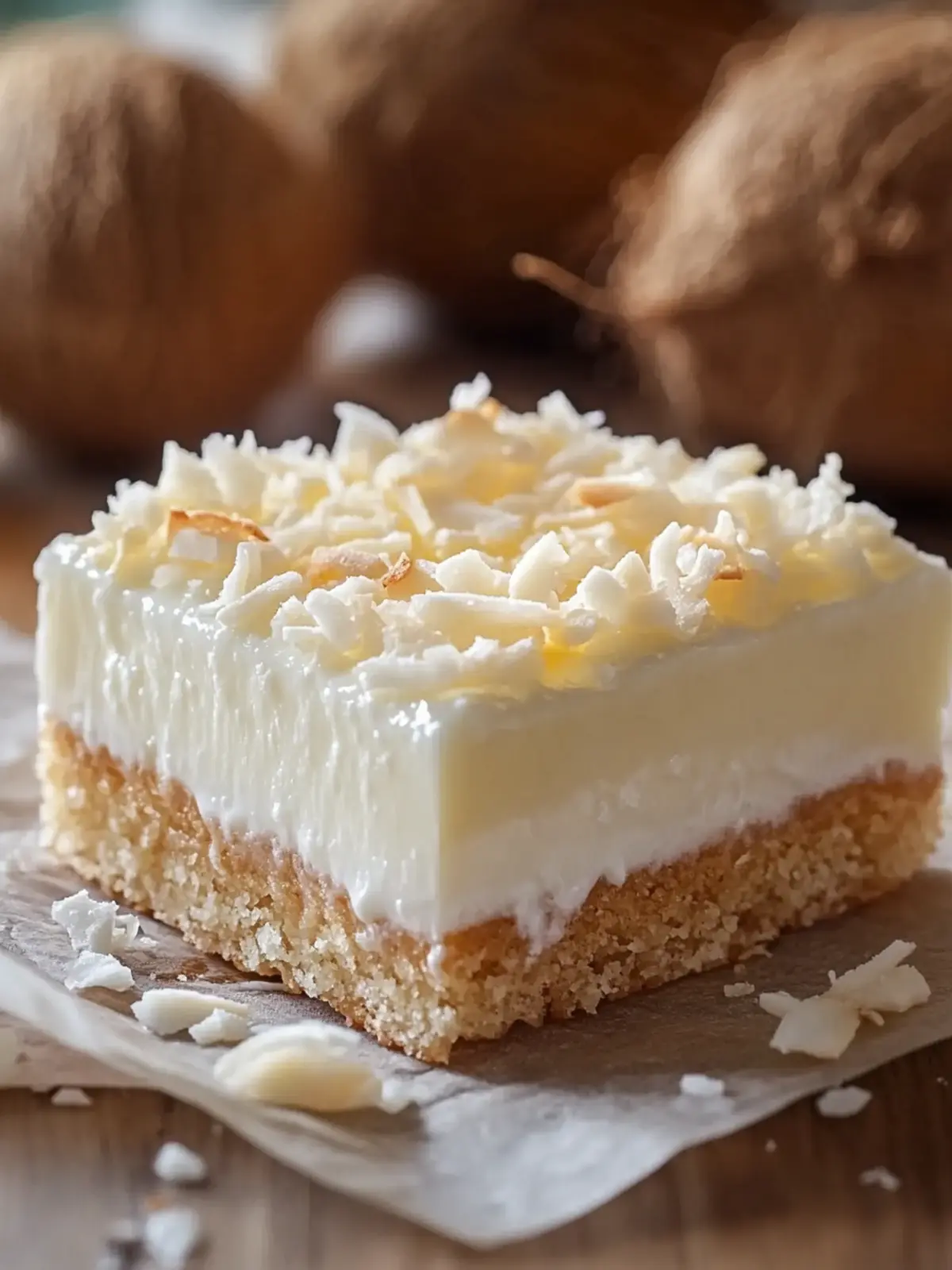 Island Dream Coconut Cream Bars