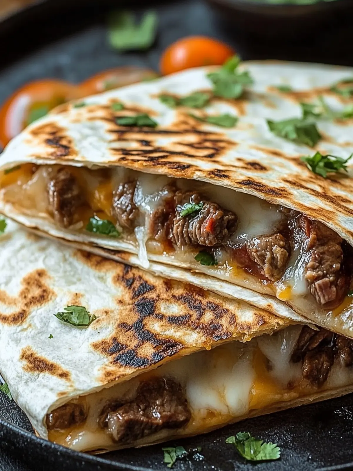 Steak and Cheese Quesadillas