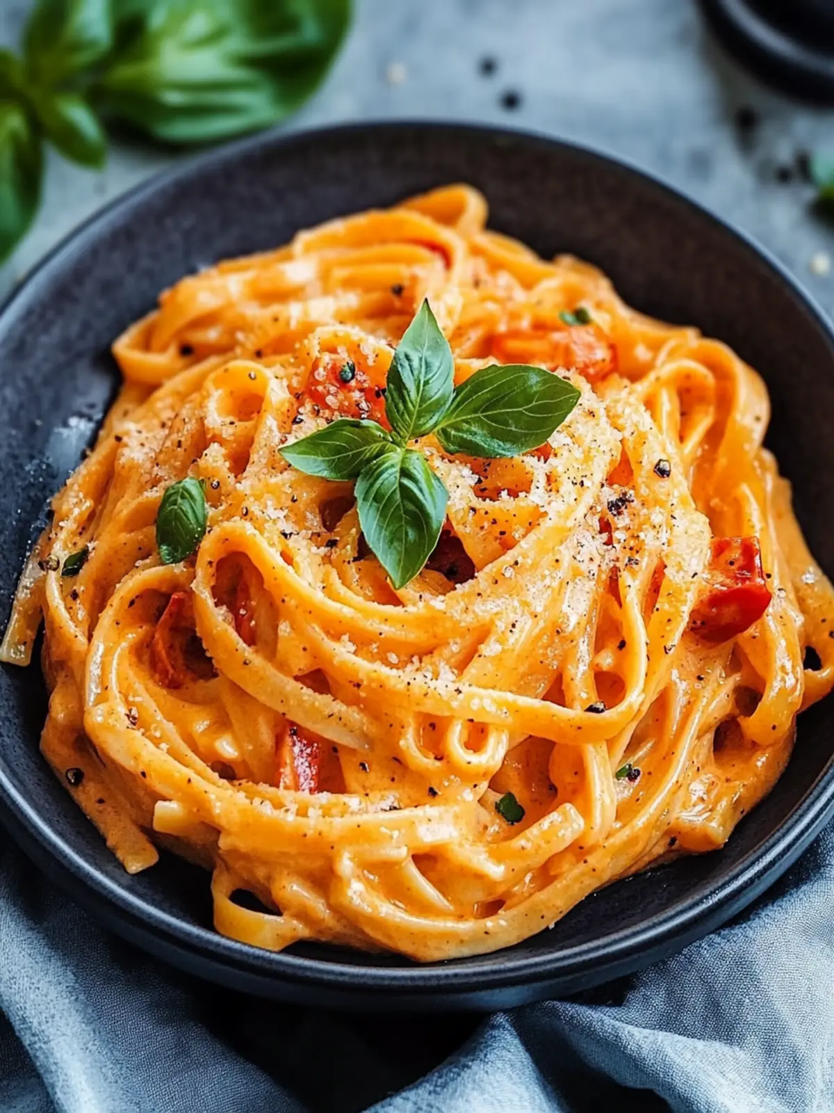 Creamy Roasted Red Pepper Pasta