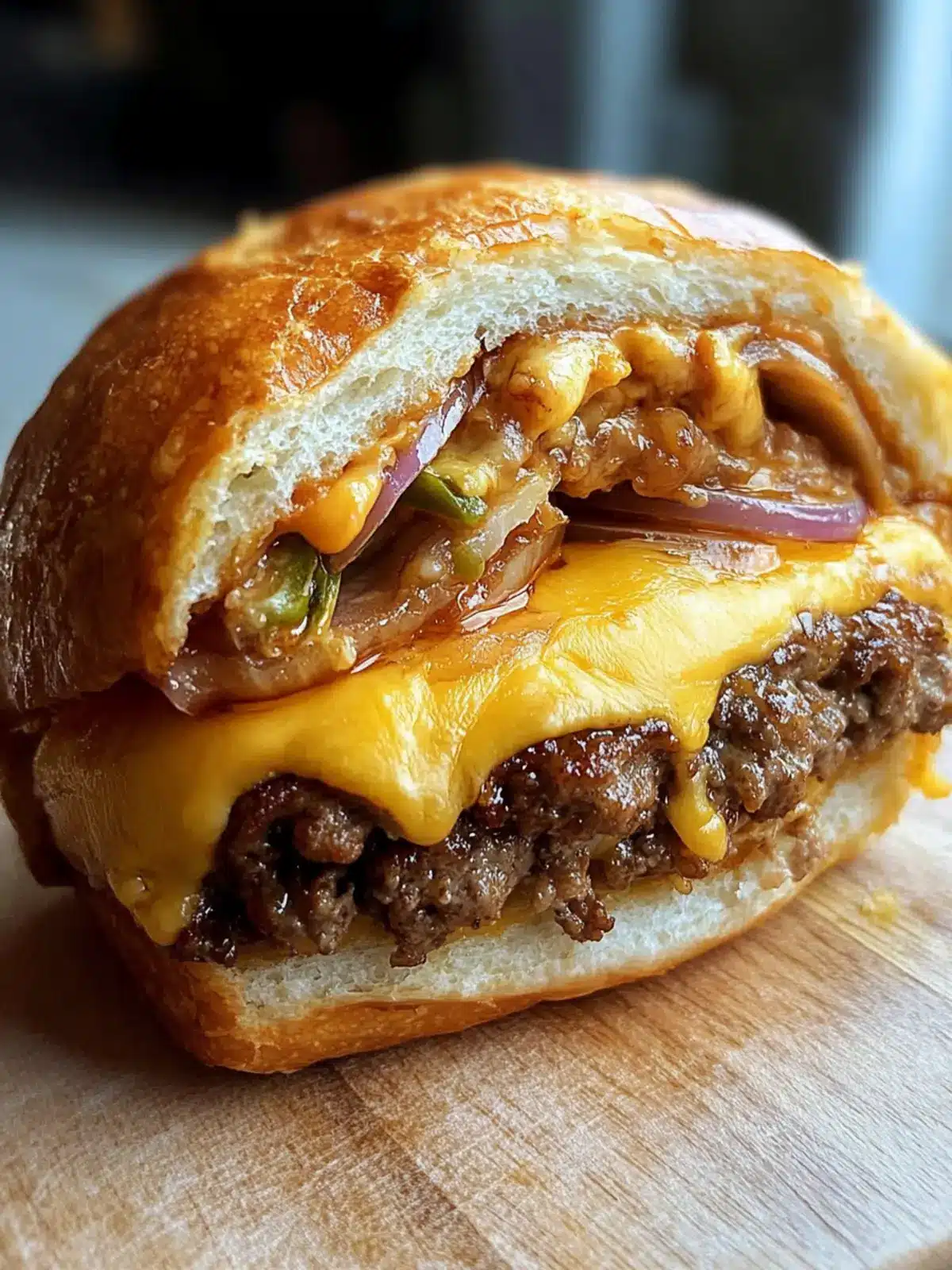 Viral Cheeseburger Onion Ring Roll You'll Crave Again and Again 5 Viral Cheeseburger Onion Ring Roll