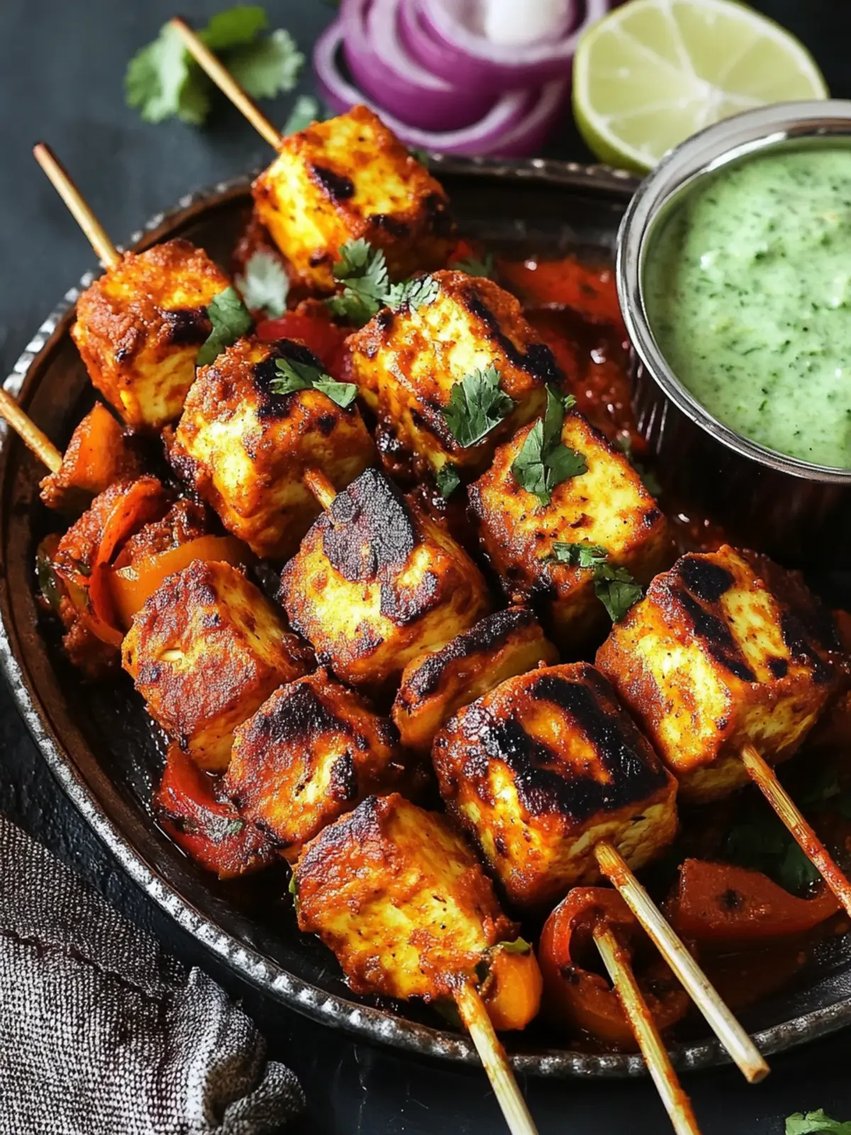 Restaurant-Style Paneer Tikka