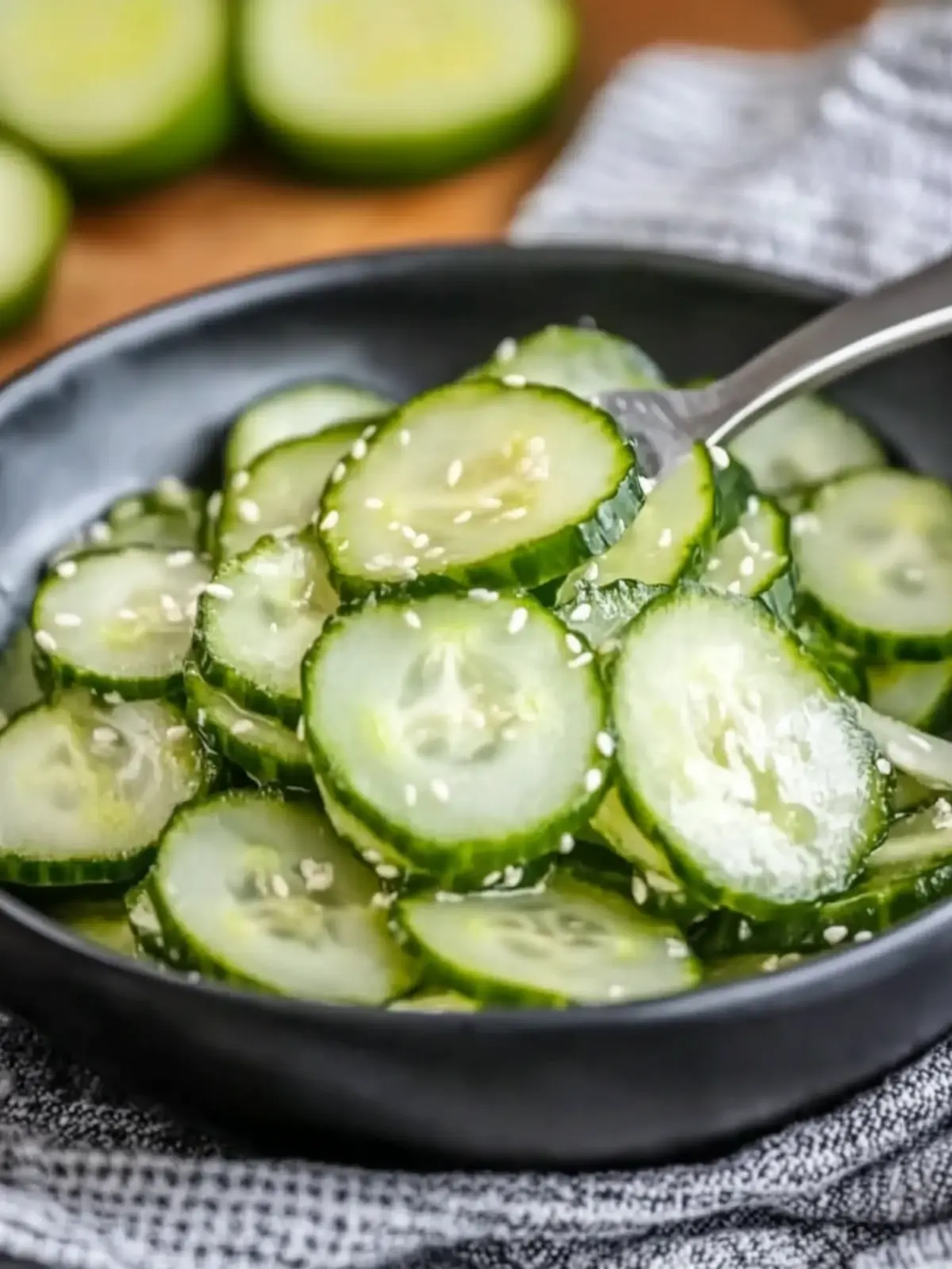 Zesty Japanese Cucumber Salad with Rice Vinegar Magic 2 Japanese Cucumber Salad with Rice Vinegar
