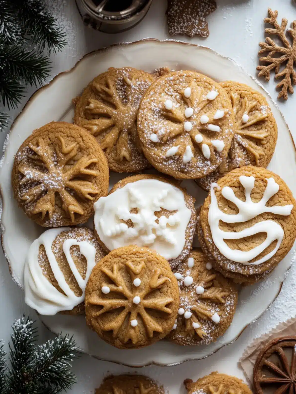 Gingerbread Cheesecake Cookie