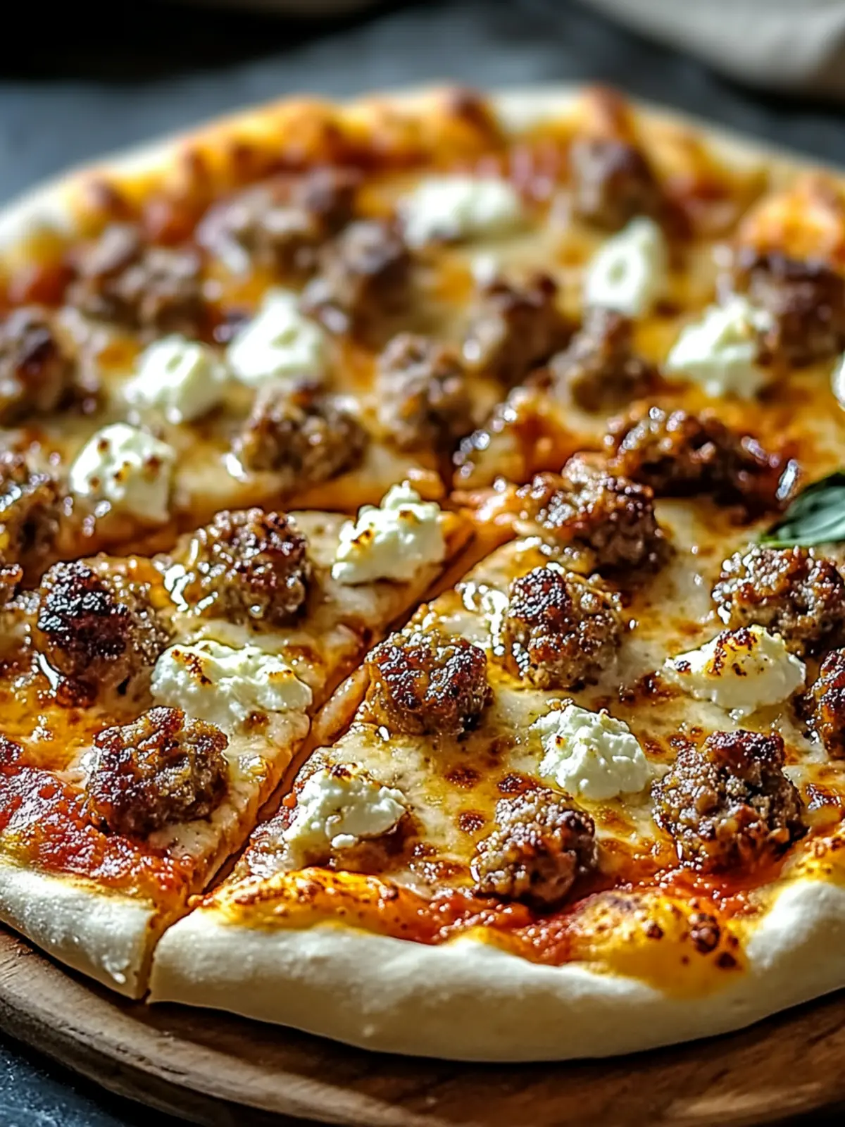 Savor This Sausage Feta Honey Pizza for Ultimate Flavor Bliss 2 Sausage Feta Honey Pizza