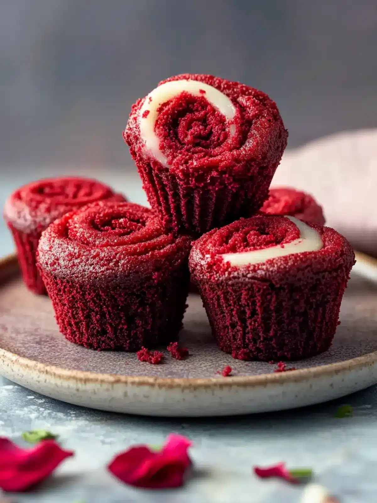 Homemade Red Velvet Brownie Bites