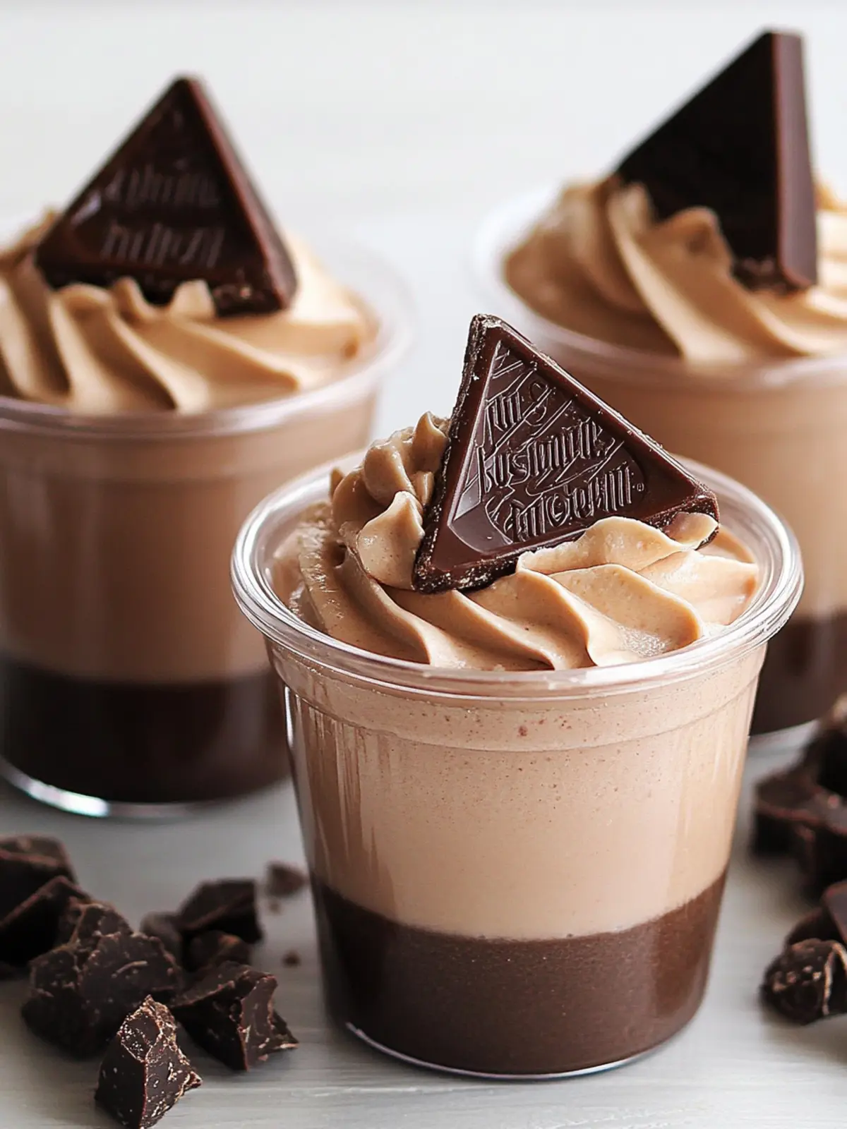 Toblerone Dessert Cups