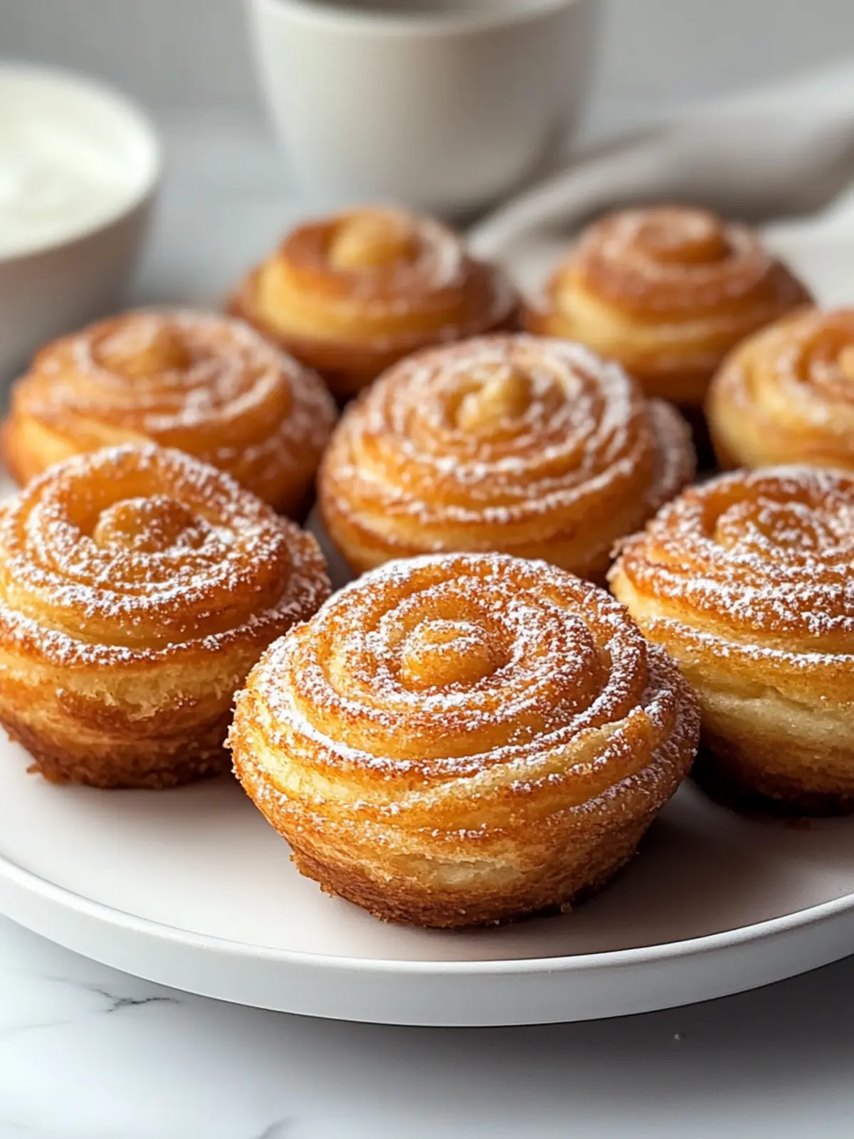 Churro Cruffins: A Delicious Twist on Your Favorite Treat 3 Churro Cruffins