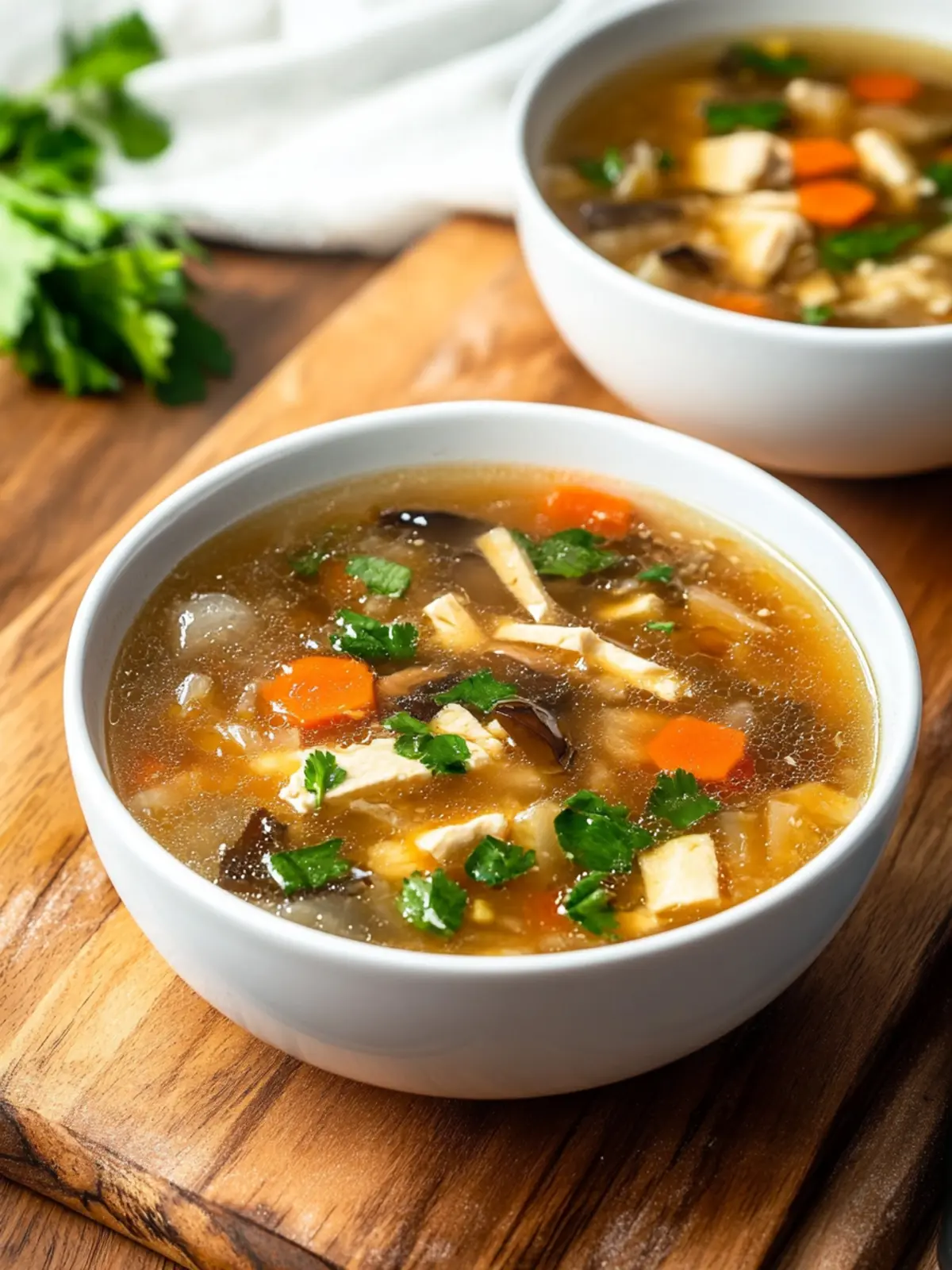 Easy Chinese Hot and Sour Soup Recipe