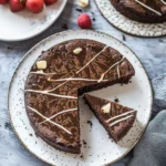 Flourless Chocolate Tahini Cake