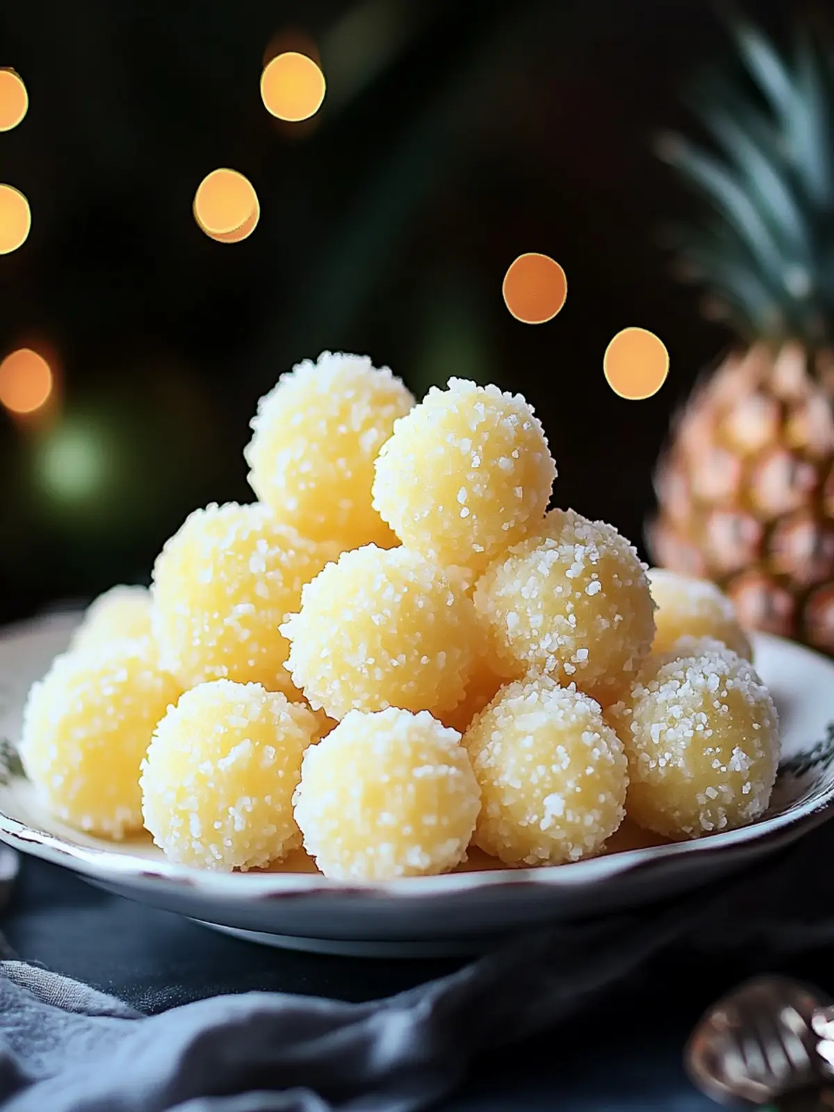 Delicious Pineapple Balls: A Tropical Treat You’ll Love 3 Pineapple Balls