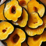 Candied Acorn Squash Slices