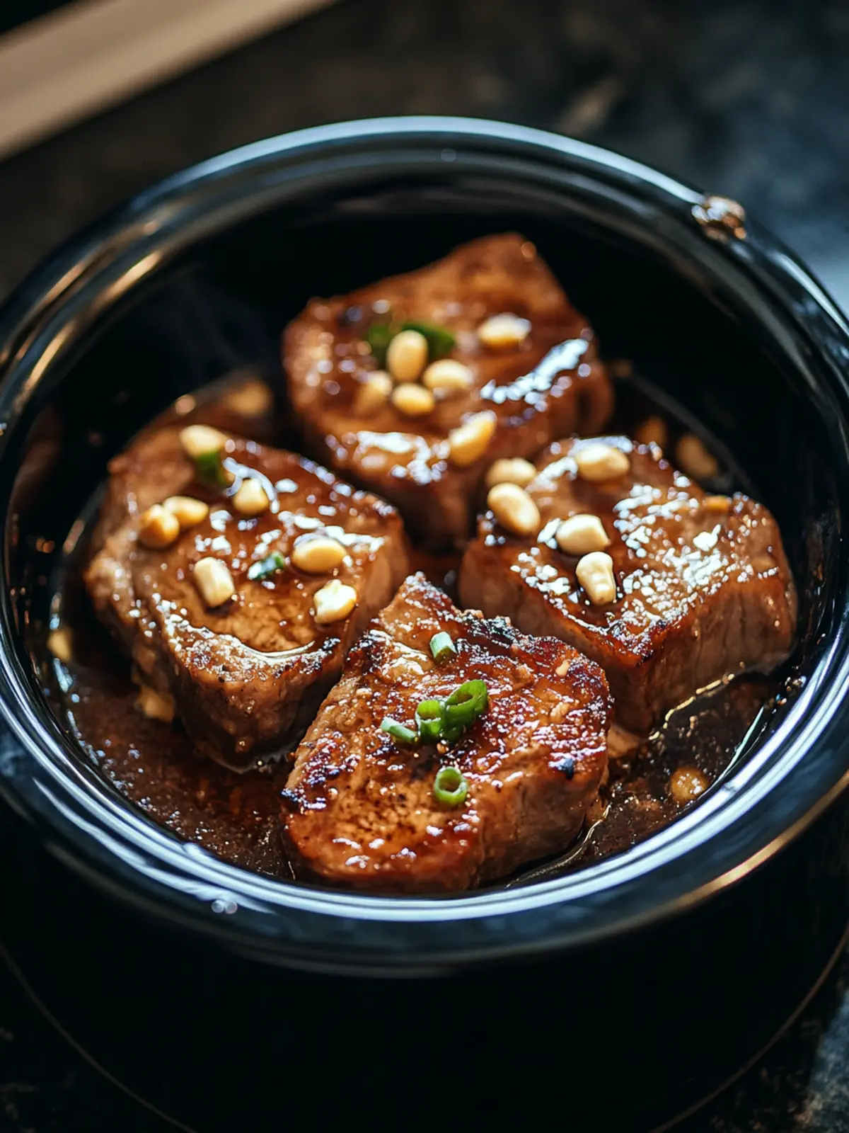 Crockpot Teriyaki Pork Chops