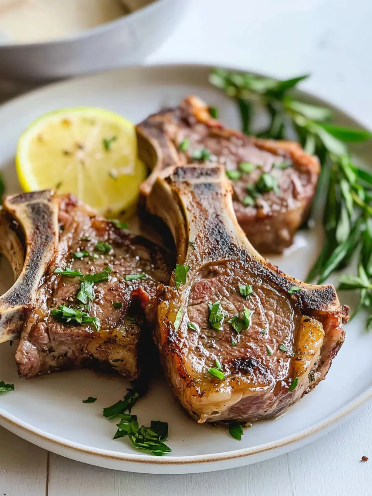 Air Fryer Lamb Chops